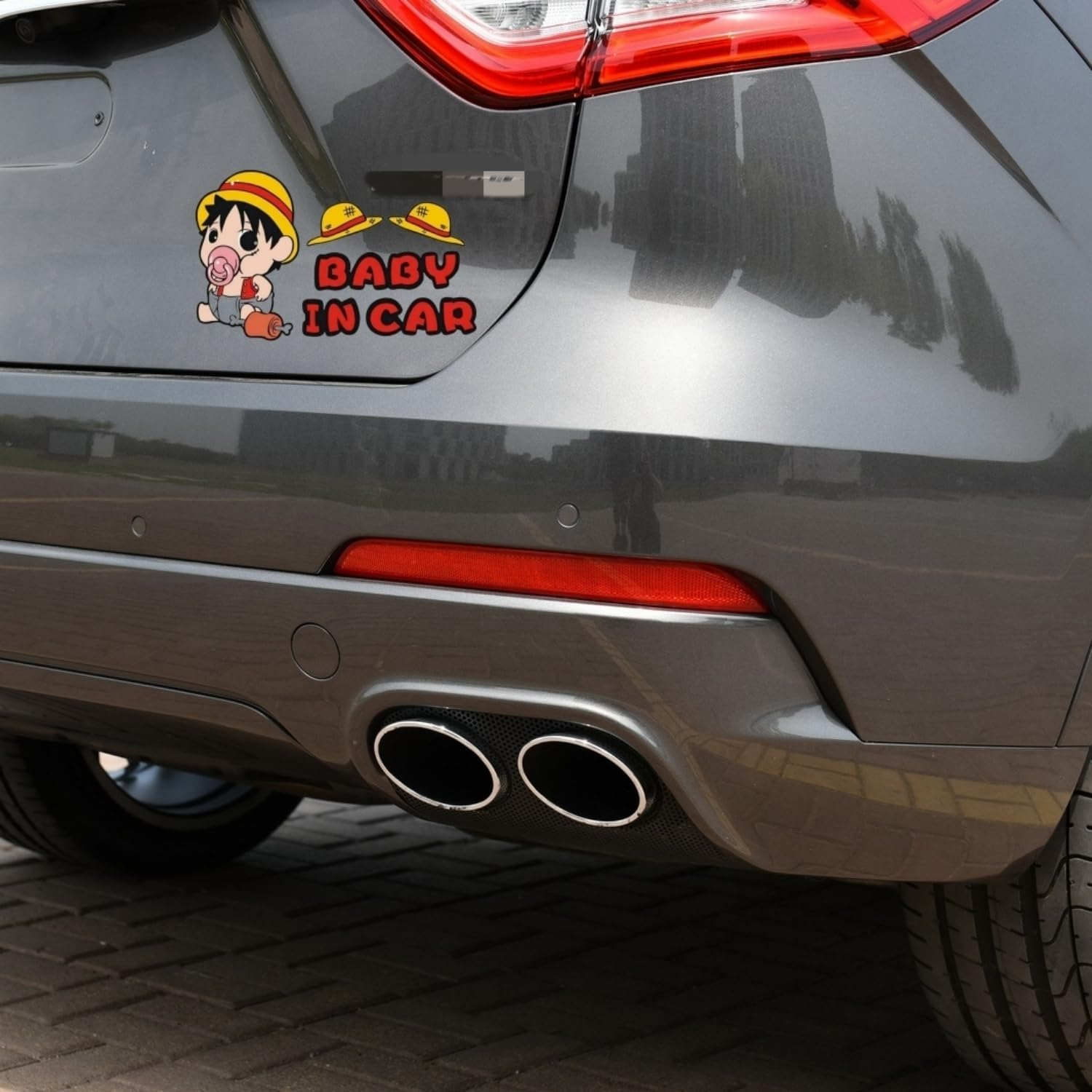 Baby on Board Car Sticker - Weatherproof Vinyl Decal for Car Bumper, Window, and Trunk - Cute Baby Graphic Design - Long Lasting & Waterproof image number 5