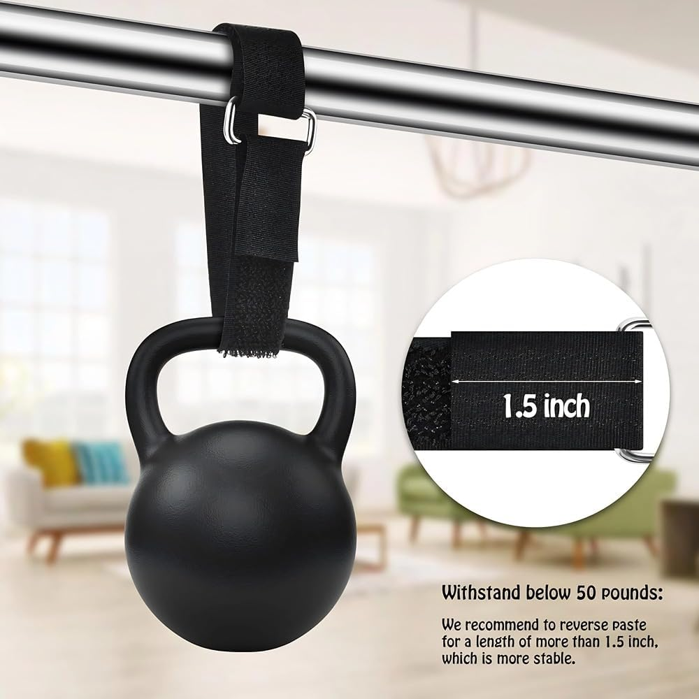 16.4Ft X 0.8In Adjustable Cable Straps with 25 Buckles, Free Cut Length, Black Reusable Fastening Cable Ties, Hook and Loop Securing Strap for Cable Tidy, Wire Management, Cord Organiser, Black image number 2