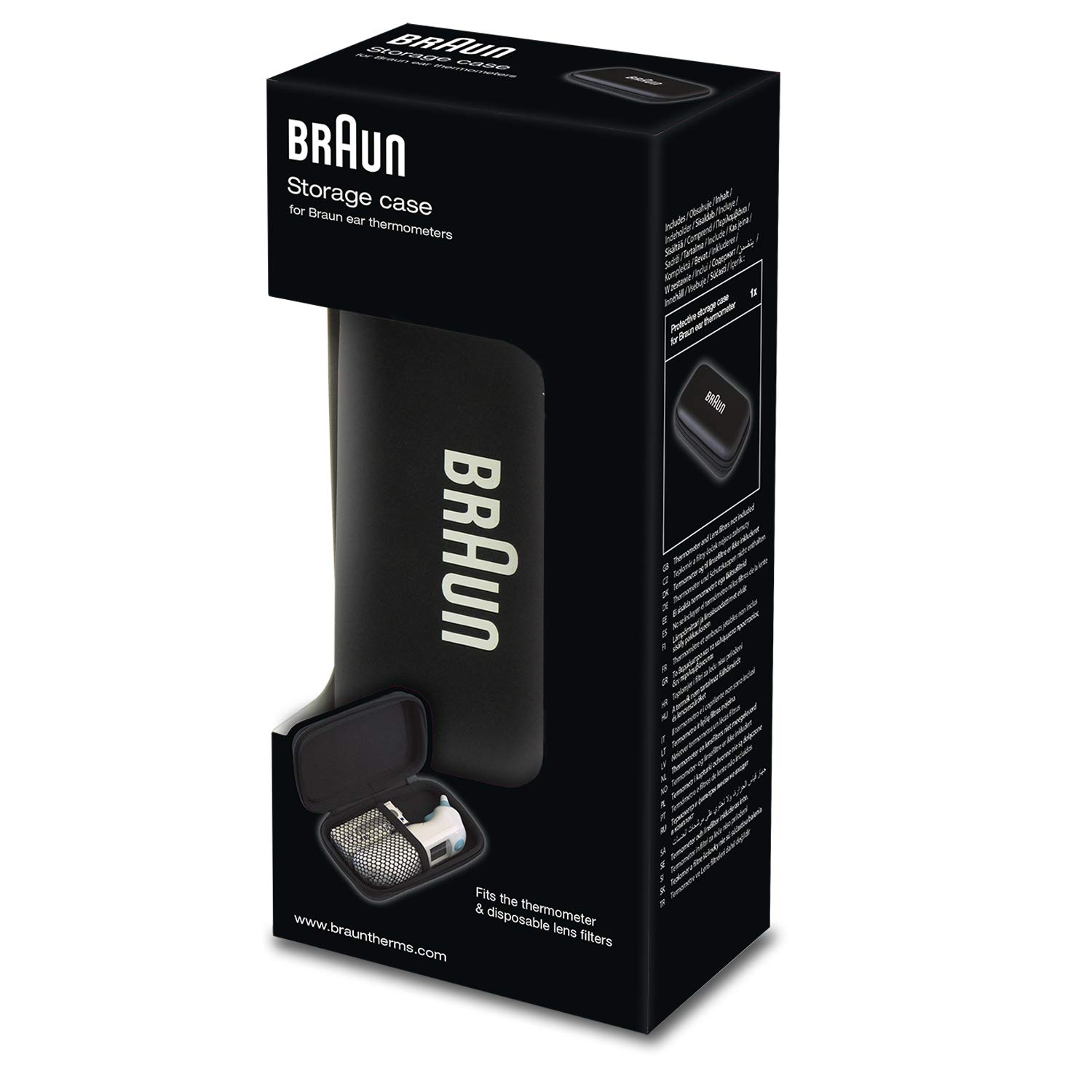 Braun Protective Storage Bag for Thermoscan Ear Thermometer