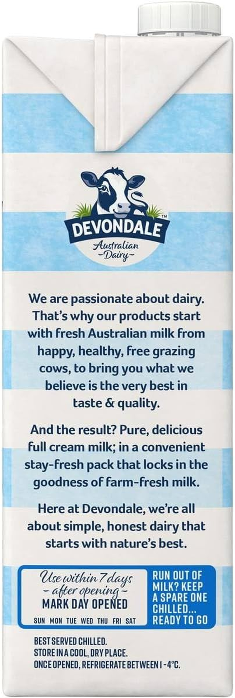 Murray Goulburn Devondale Full Cream Milk 1 Litre image number 4