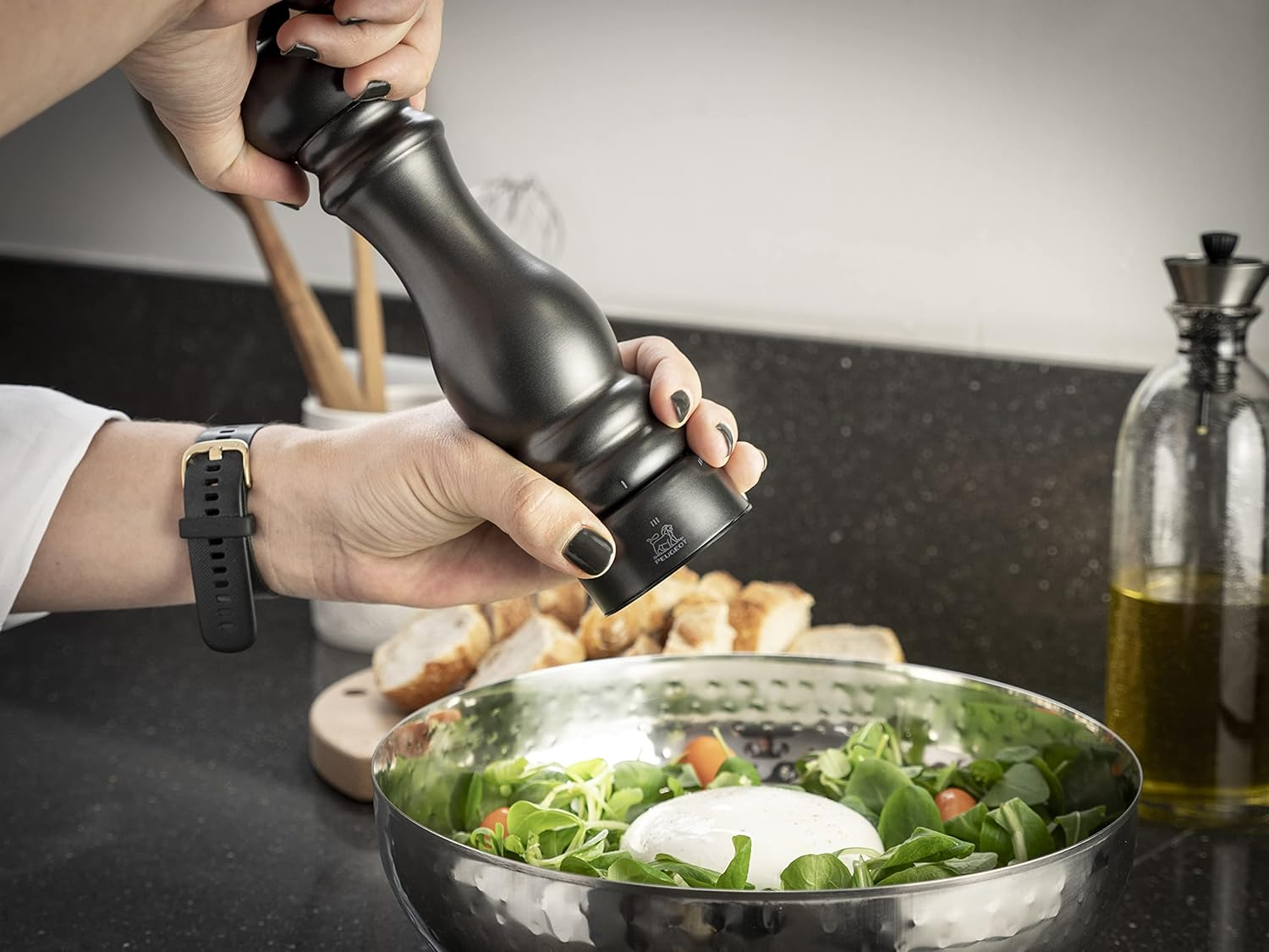 Peugeot Paris Chef Carbone U'Select Pepper Mill 22 Cm - 9In