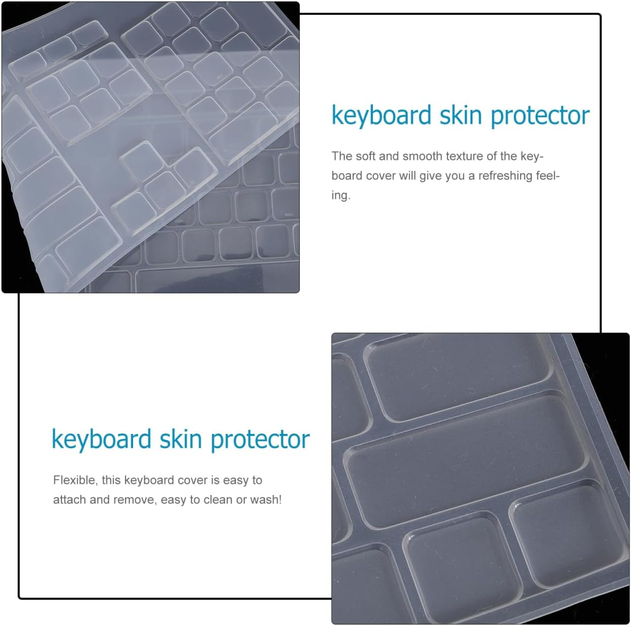 ARTIBETTER Gaming Keyboard Cover Keyboard Sleeve Silicone Skin Protective Cover for Mk850