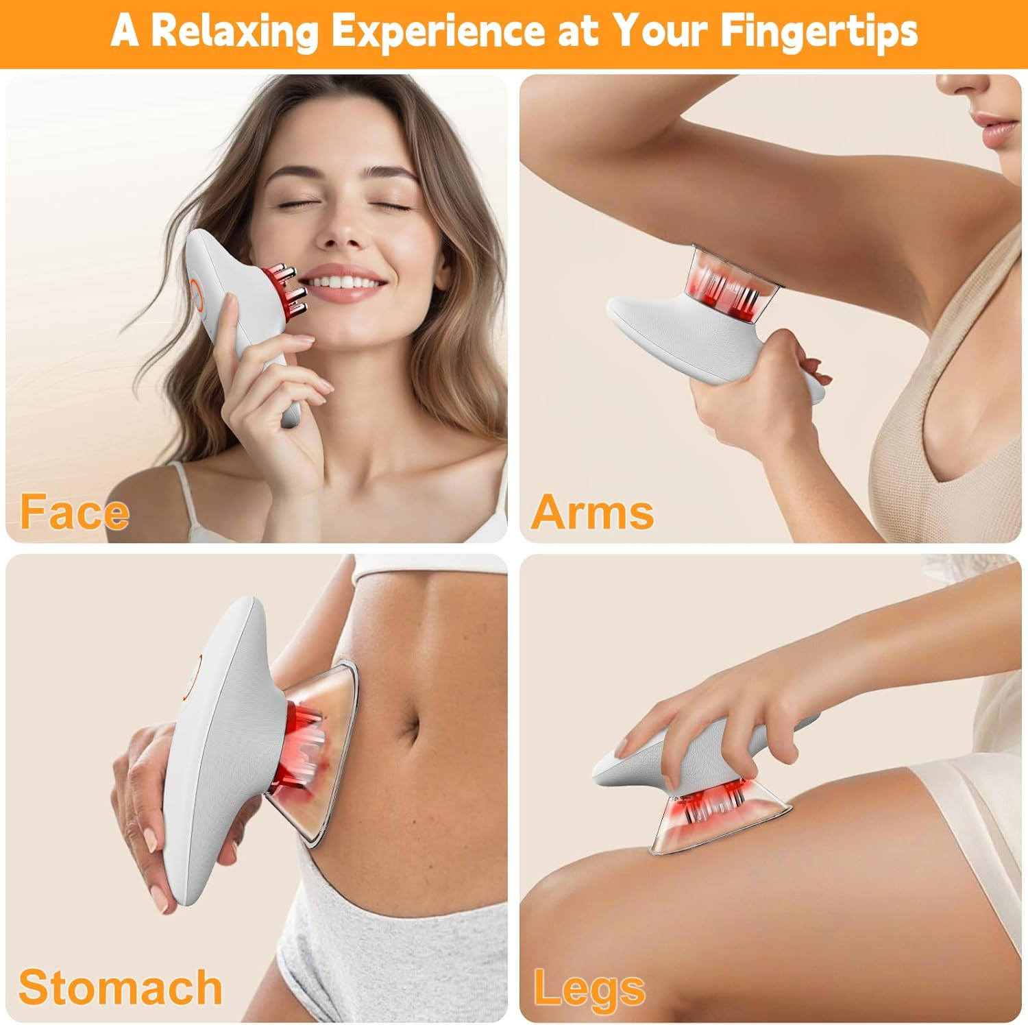 Cotsoco 3-In-1 Body Sculpting Machine - Cellulite Remover Massager for Stomach, Arms, Legs, Lymph Drainage Massage & Skin Firm Tool at Home for Women image number 3