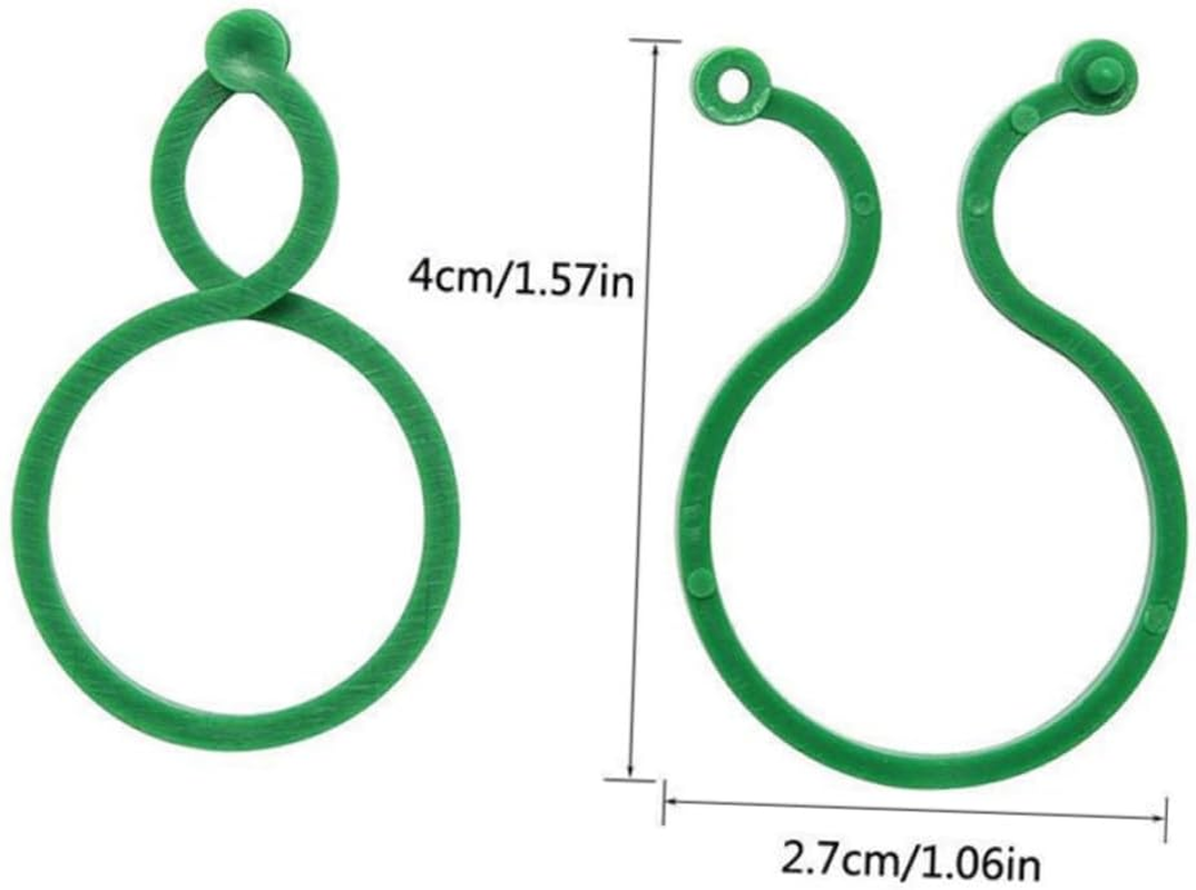 Yardwe 100Pcs Plant Stem Holders for Flowerpot Bonsai Garden Plant Supply Flower Stems Fixed Rack for Supporting in Outdoor Gardening image number 4