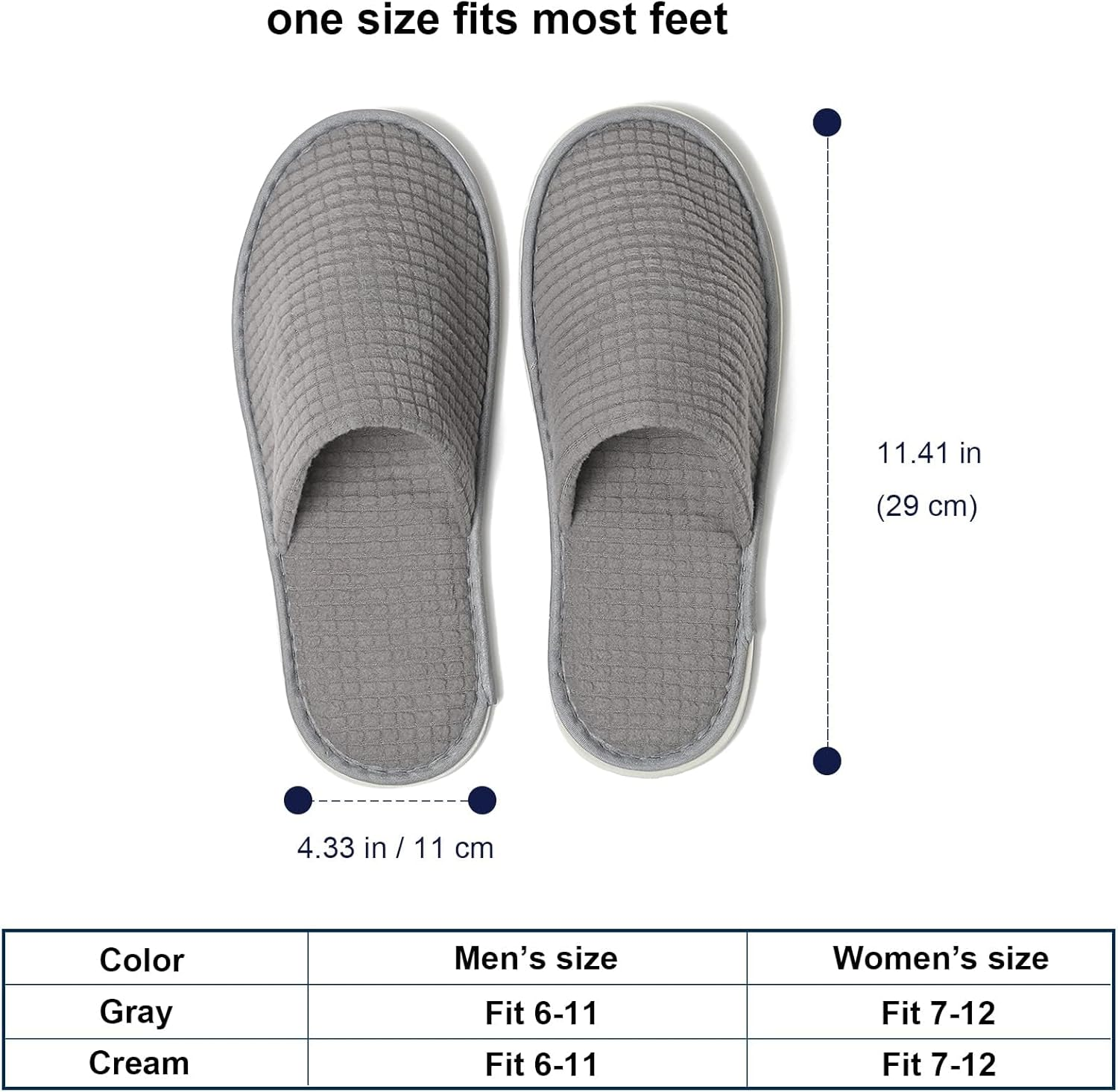 12 Pairs Disposable SPA Slippers for Guests, Soft Hotel Slippers Polar Fleece, Washable Reusable House Slippers Unisex,For Wedding Party Bedroom Travel image number 4