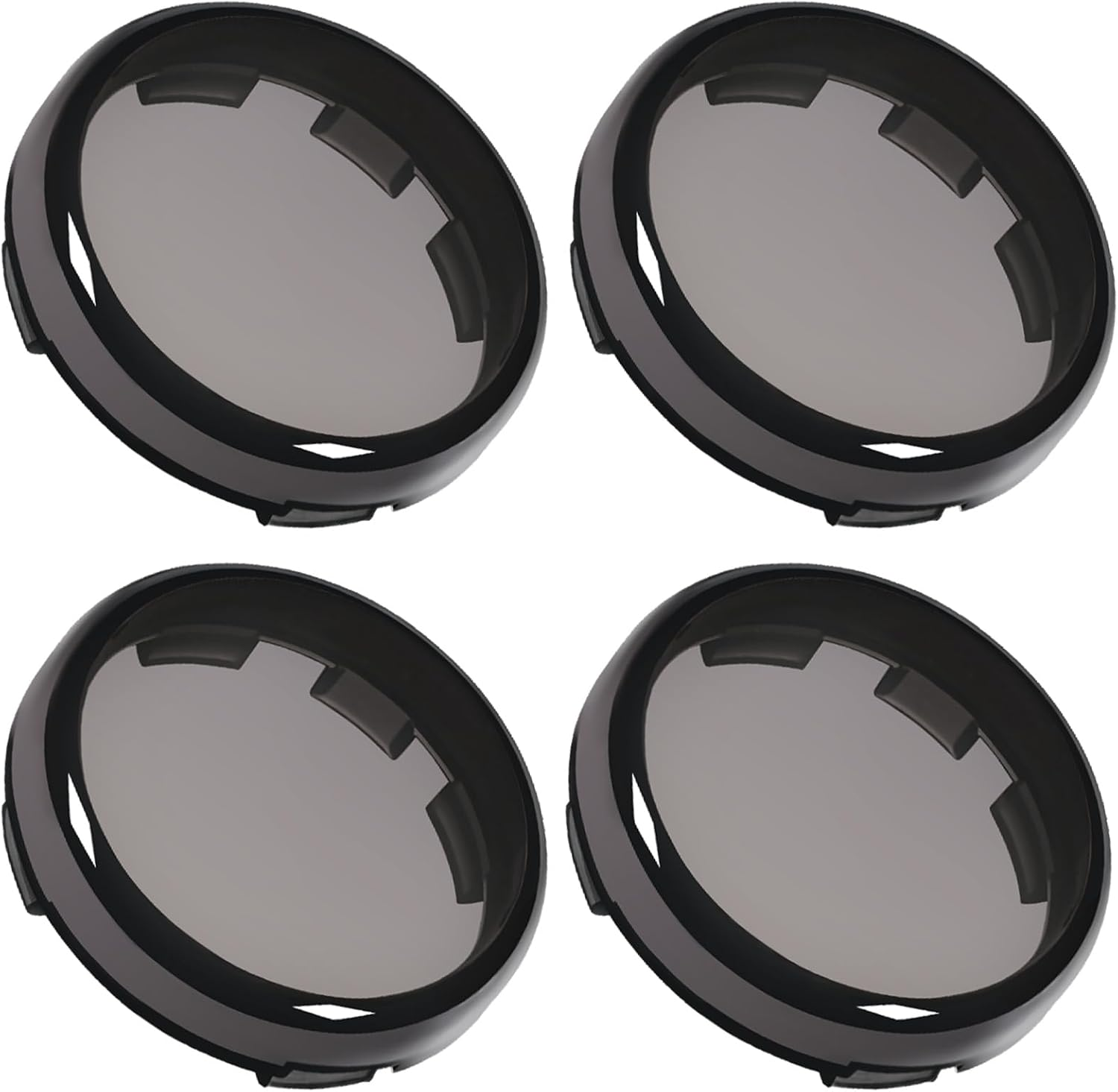 Amazicha Smoke Bullet Turn Signal Light Lens Cover Upgraded Anti-Scratch Lenses Compatible for Harley Davidson Sportster, Softail, Road King, Road Glide, Street Glide, Electra Glide 2000-2024 image number 2