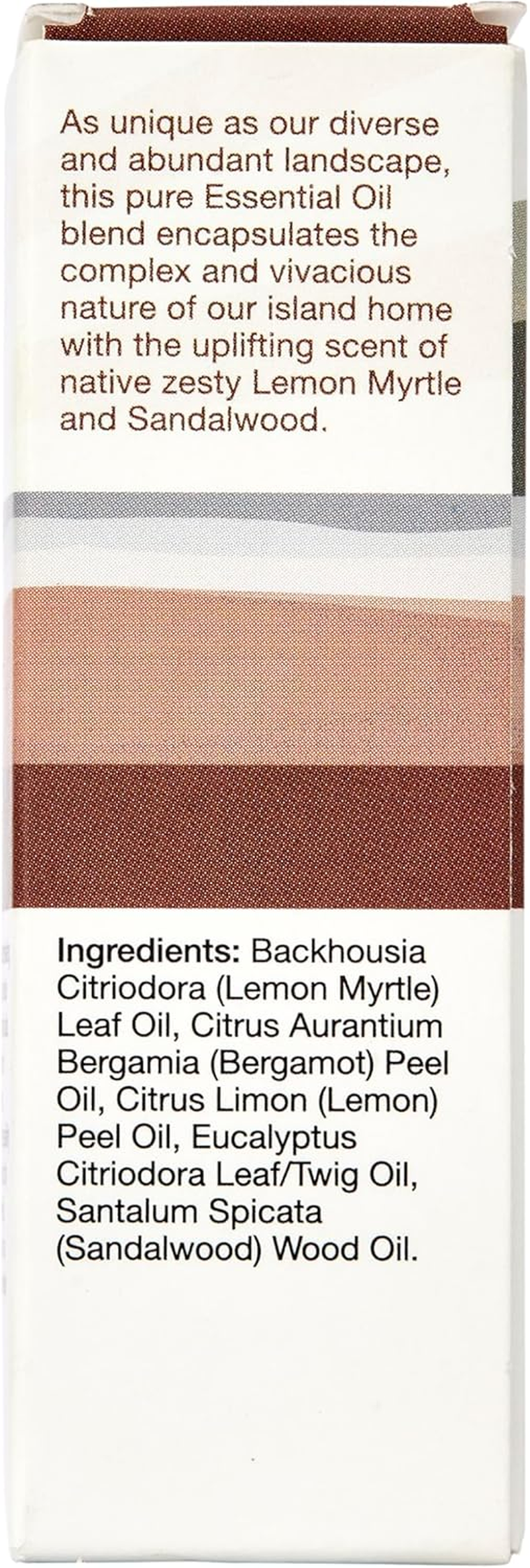 Natio Australia Australiana Pure Essential Oil Blend - Australia 10Ml - 100% Pure & Natural Essential Oil Blend - Lemon Myrtle, Sandalwood, Bergamot, Eucalyptus & Lemon - Vegan Friendly & Made in Australia image number 2