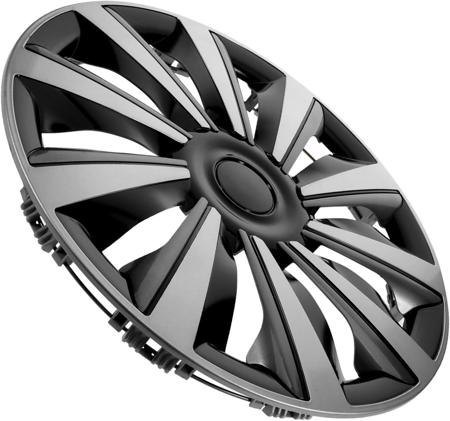 ELAYARD Hubcaps Car Wheel Hub Cap Covers Steel Rim Decorative Wheel Hubcap Protector for Center Hub Maintenance image number 3