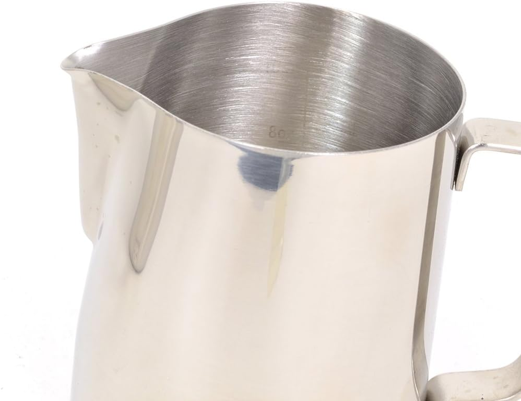 Rhino Coffee Gear Rhino Classic Milk Pitcher 12OZ, 12 Oz, Silver image number 1