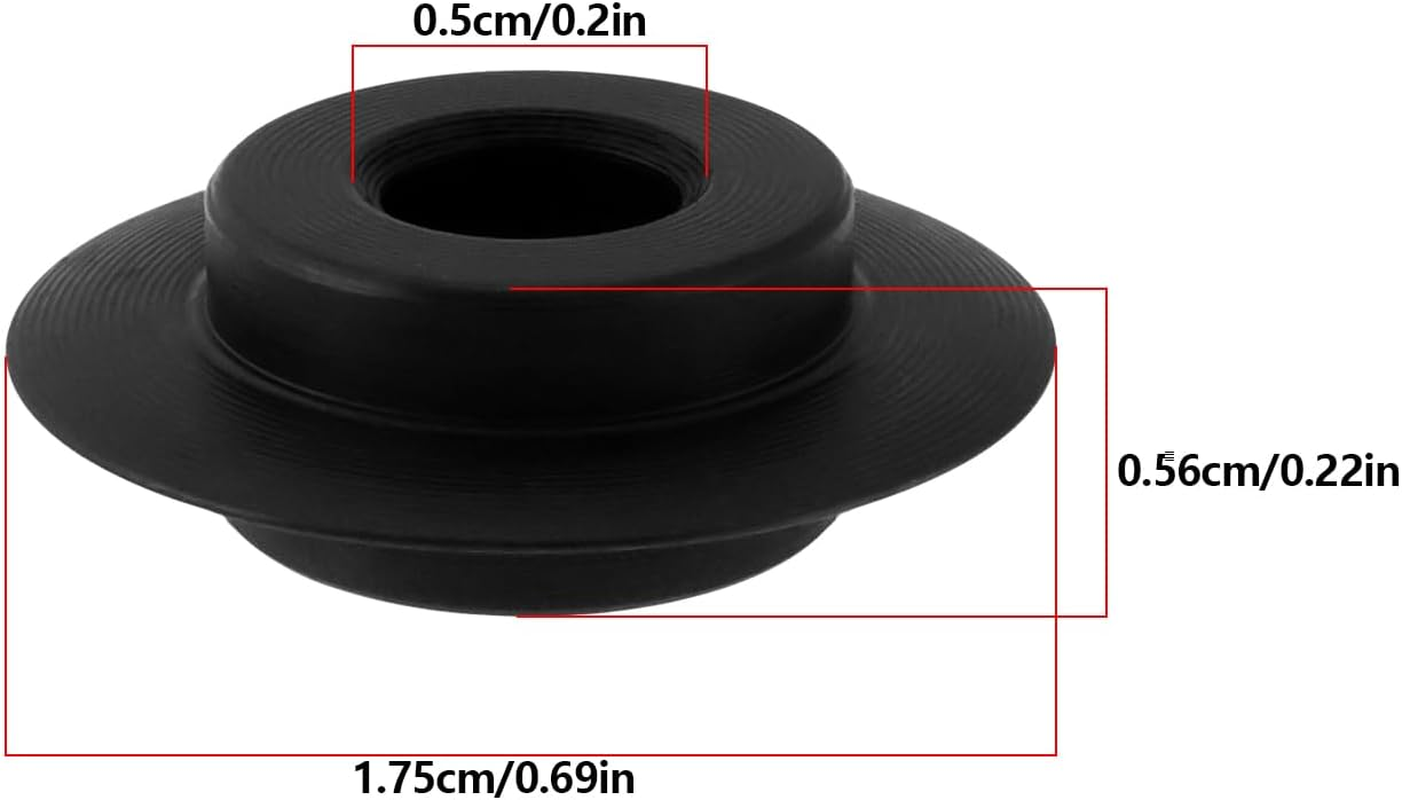 VGOL 10 Pieces Tubing Cutter Replacement Wheel 17.5X5.6Mm Cutting Wheel Blades 33165 Compatible with Ridgid 10 15 15-SI 20 Pipe Cutters image number 6