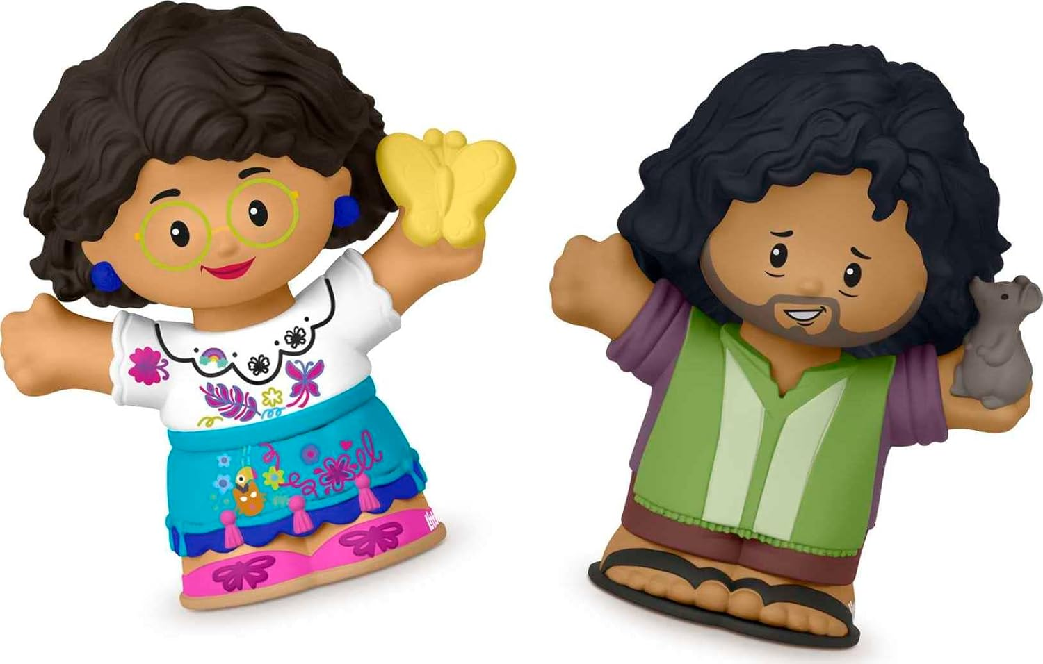 Fisher-Price Little People Toddler Toy Disney Encanto Figure Set, 7 Characters for Preschool Pretend Play Kids Ages 18+ Months image number 5