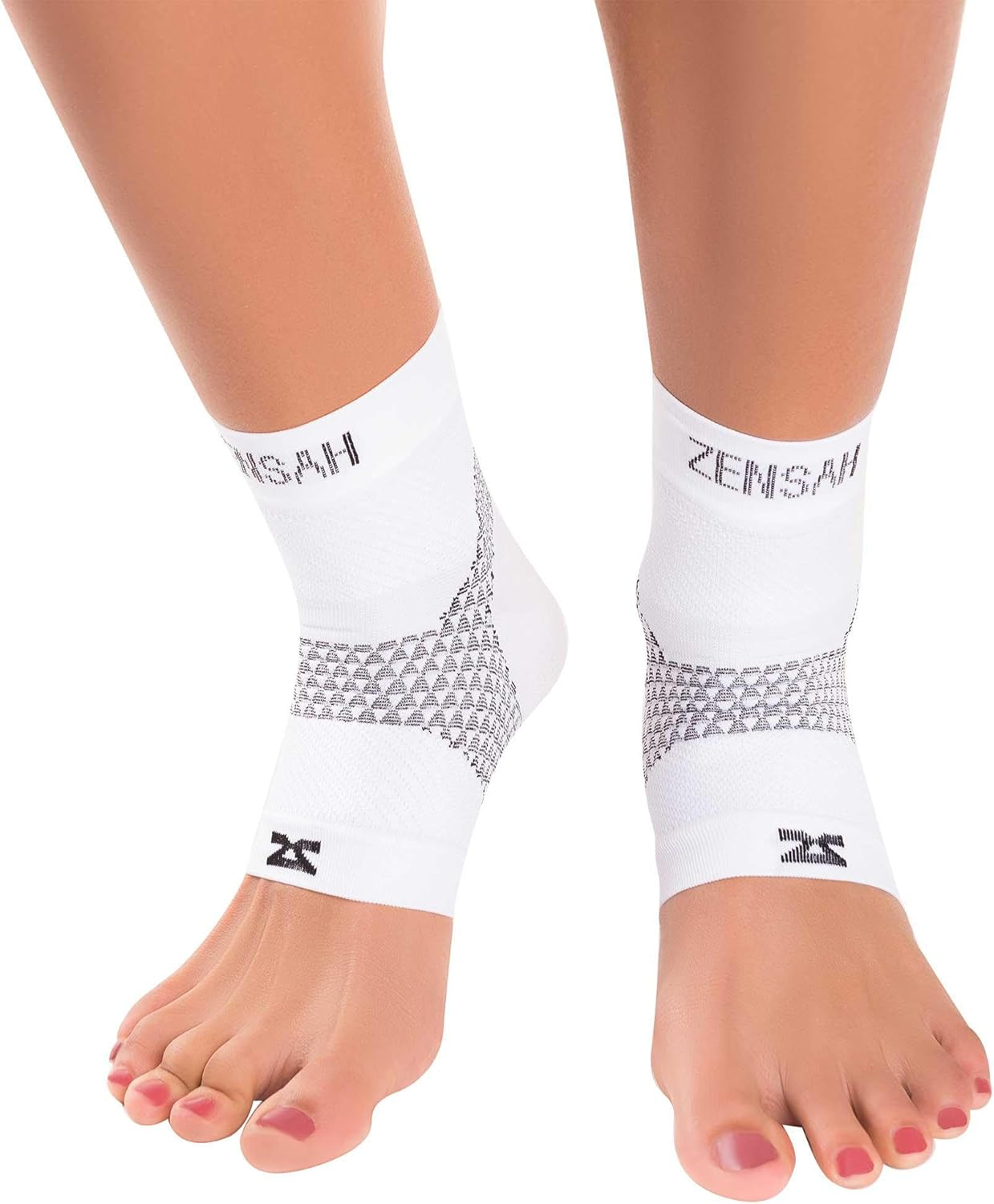 Zensah Plantar Fasciitis Sleeve - Relieve Heel Pain, Arch Support, Reduce Swelling - Compression Foot Sleeve, PF Sock image number 3