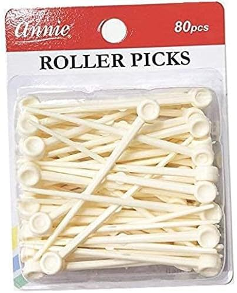 Annie Plastic Roller Picks 80PCS #3199 image number 1