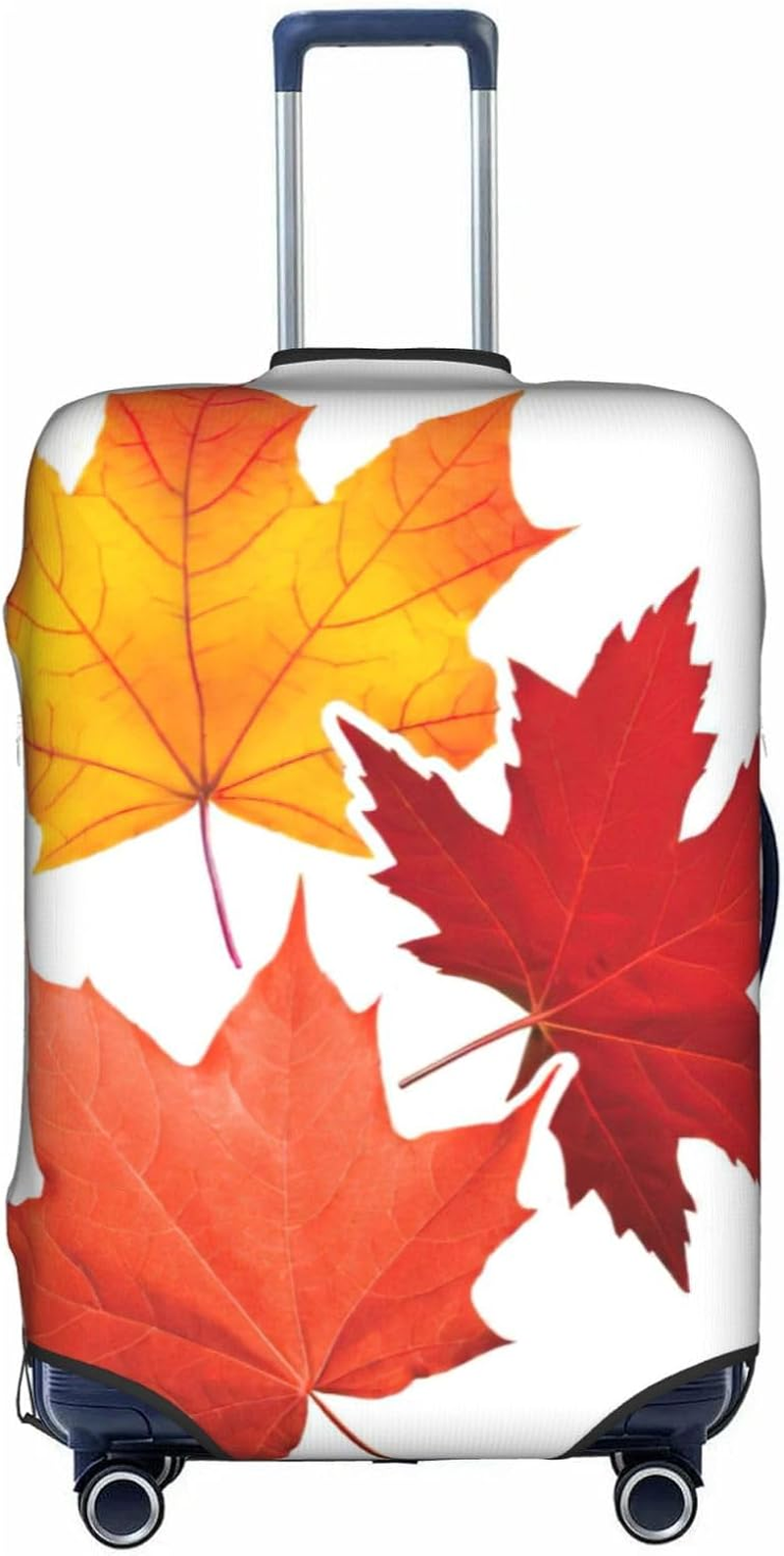 Odddot Fall Leaf Print Travel Luggage Cover,Suitcase Protector Cover, Washable Baggage Covers,For 18-32 Inch Luggage, Fall Leaf, Large image number 6