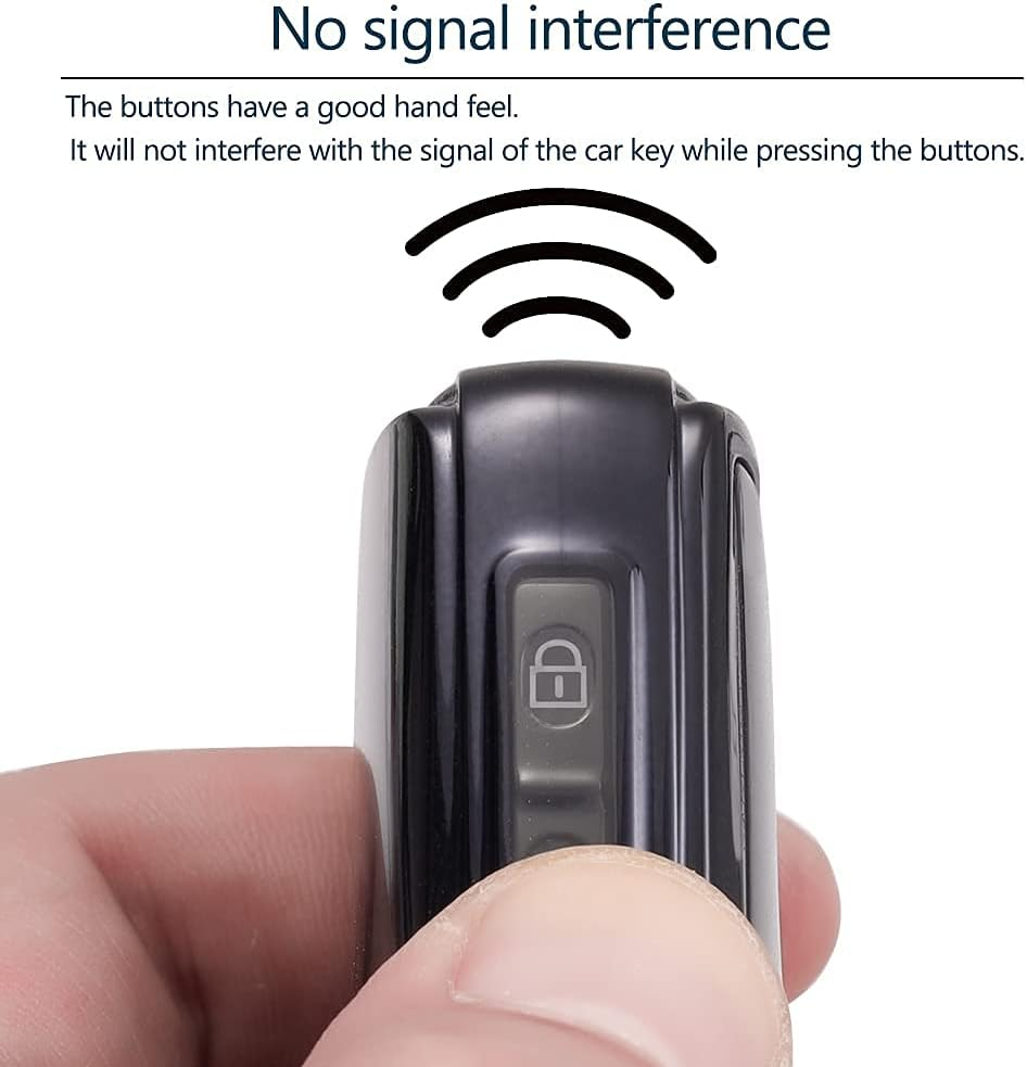 Lcyam Key Fob Cover Case with Leather Key Holder Keychain for Mazda 2024 2022 2023 3 6 CX-30 CX-5 Cx-9(Blue)