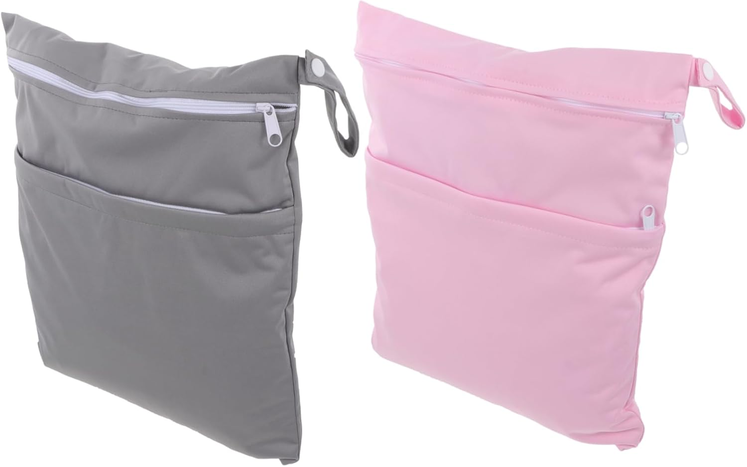 2Pcs Diaper Pouch Bag Diaper Caddy Multipurpose Pouch for Organiser Storage Stylish image number 5