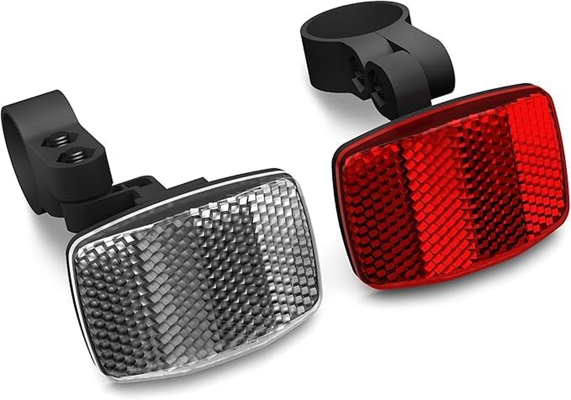 Bike Front & Rear Reflector Kit, Road Safety Reflection Kit image number 5