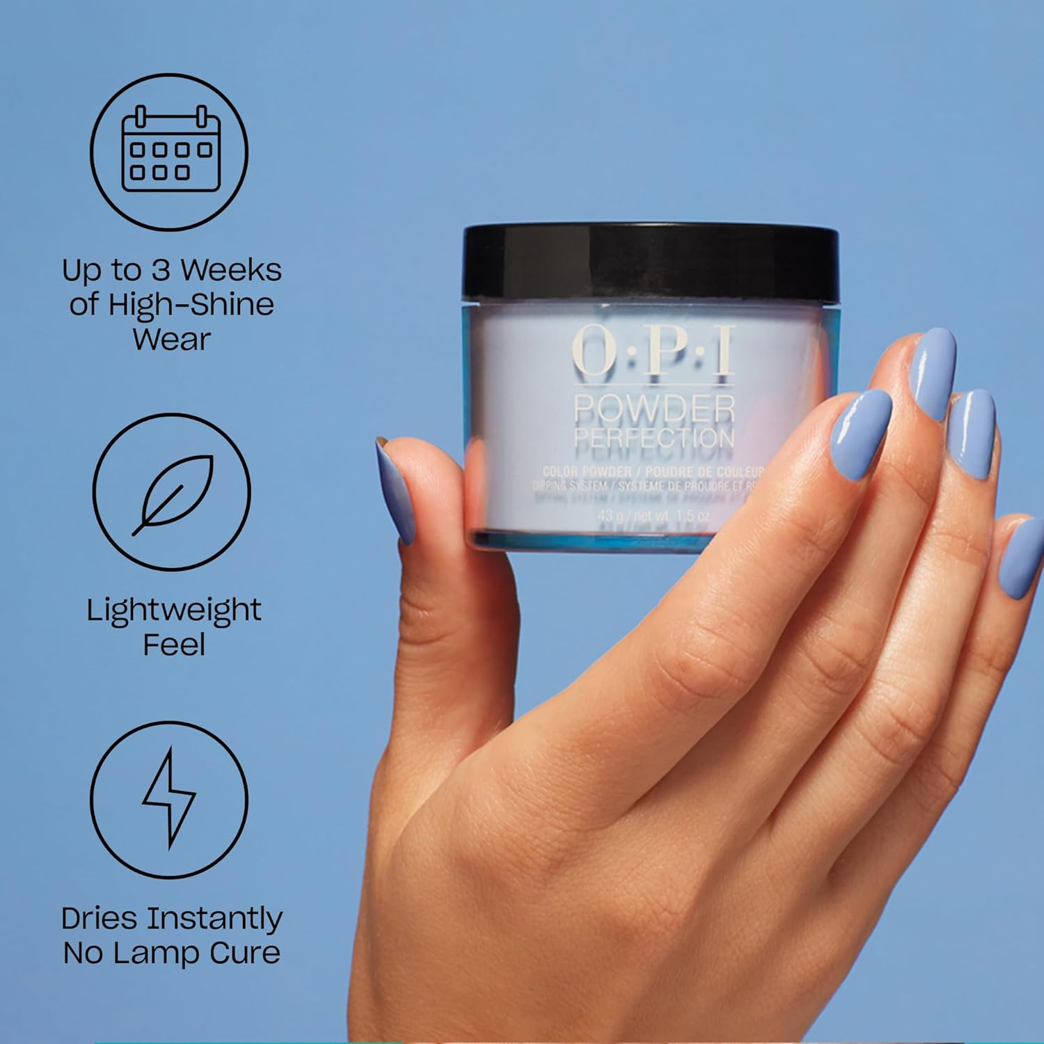 OPI Powder Perfection Acrylic Dip Dipping Powder - Don'T Bossa Nova Me around (4 image number 5