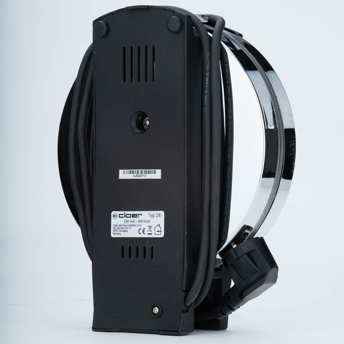 Cloer 285 - Waffle Maker - Chrome image number 6