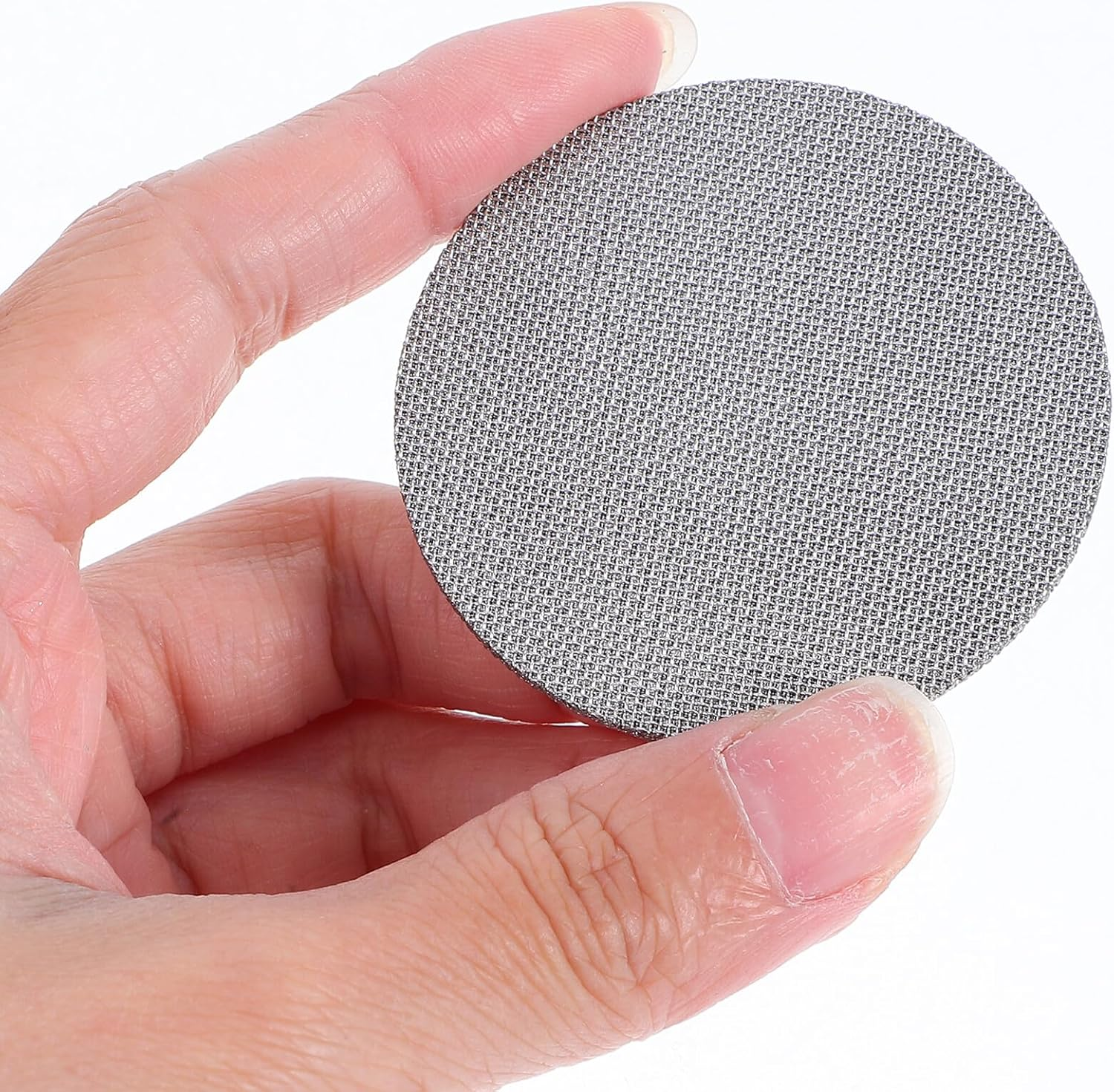 CORHAD 4Pcs 51Mm Stainless Steel Espresso Puck Screen Set, 1.7Mm Thick Reusable Coffee Filter Mesh for Portafilter Basket, Sturdy Coffee Stainless Filter Basket for Espresso Machine image number 2