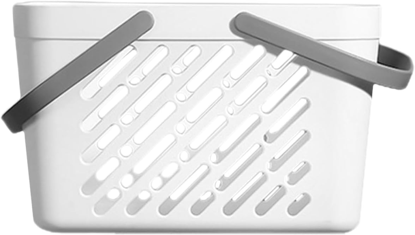 LABRIMP Plastic Storage Basket Small Plastic Bin for Home Organization and Storage White image number 4