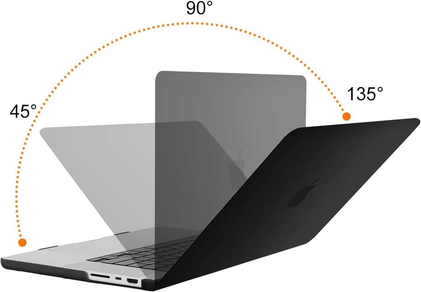 MOSISO Compatible with Macbook Pro 16 Inch Case 2025 2024 2023 2022 2021 M4 M3 M2 M1 A3403 A3186 A2991 A2780 A2485 Pro Max, Plastic Hard Shell&Keyboard Cover&Screen Film&Storage Bag, Black - Deep Teal image number 5