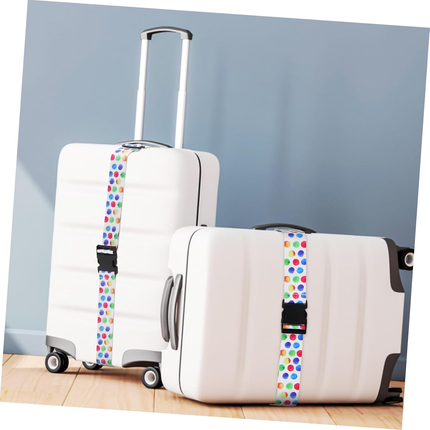 Cabilock Luggage Straps for Suitcases Travel Adjustable Lockable Luggage Straps Secure Belt image number 4