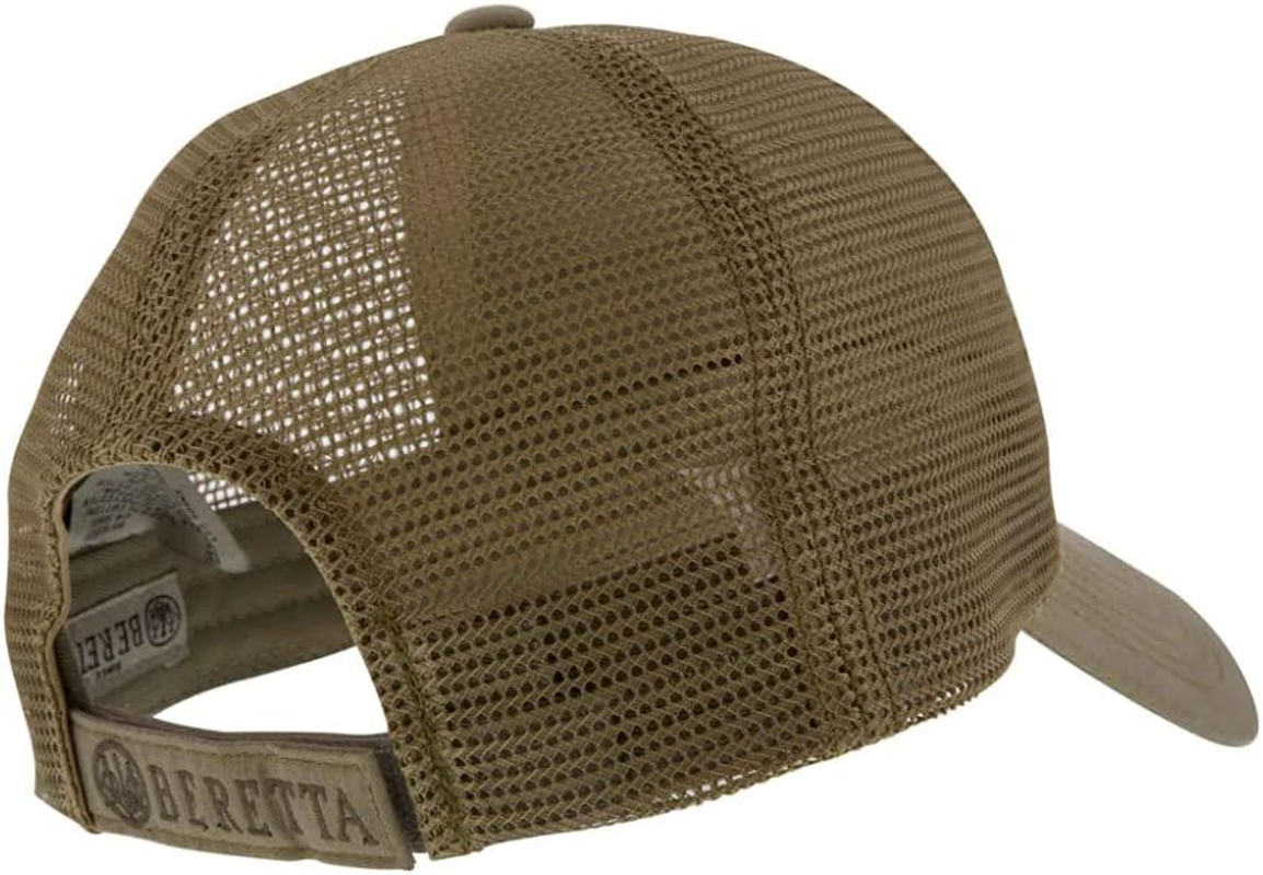 Beretta Men'S Hunting Outdoor Casual Mesh Back Adjustable Tac Patch Trident Hat - Black image number 1