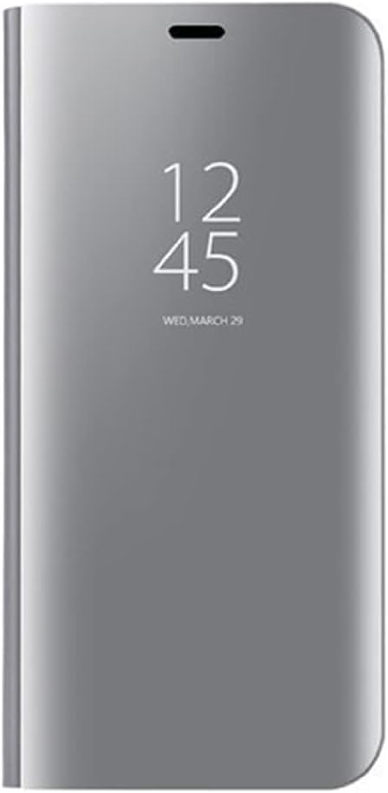 DEDUX Case Compatible with Samsung Galaxy S25 plus 5G Clear View Stand Case, Mobile Phone Case Flip Protective Case for Samsung Galaxy S25 plus 5G, Black