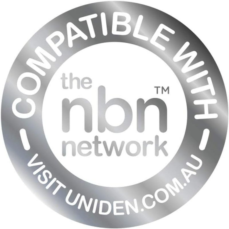 UNIDEN SSE45+1 WHITE SIGHT & SOUND ENHANCED CORDLESS PHONE SYSTEM image number 2