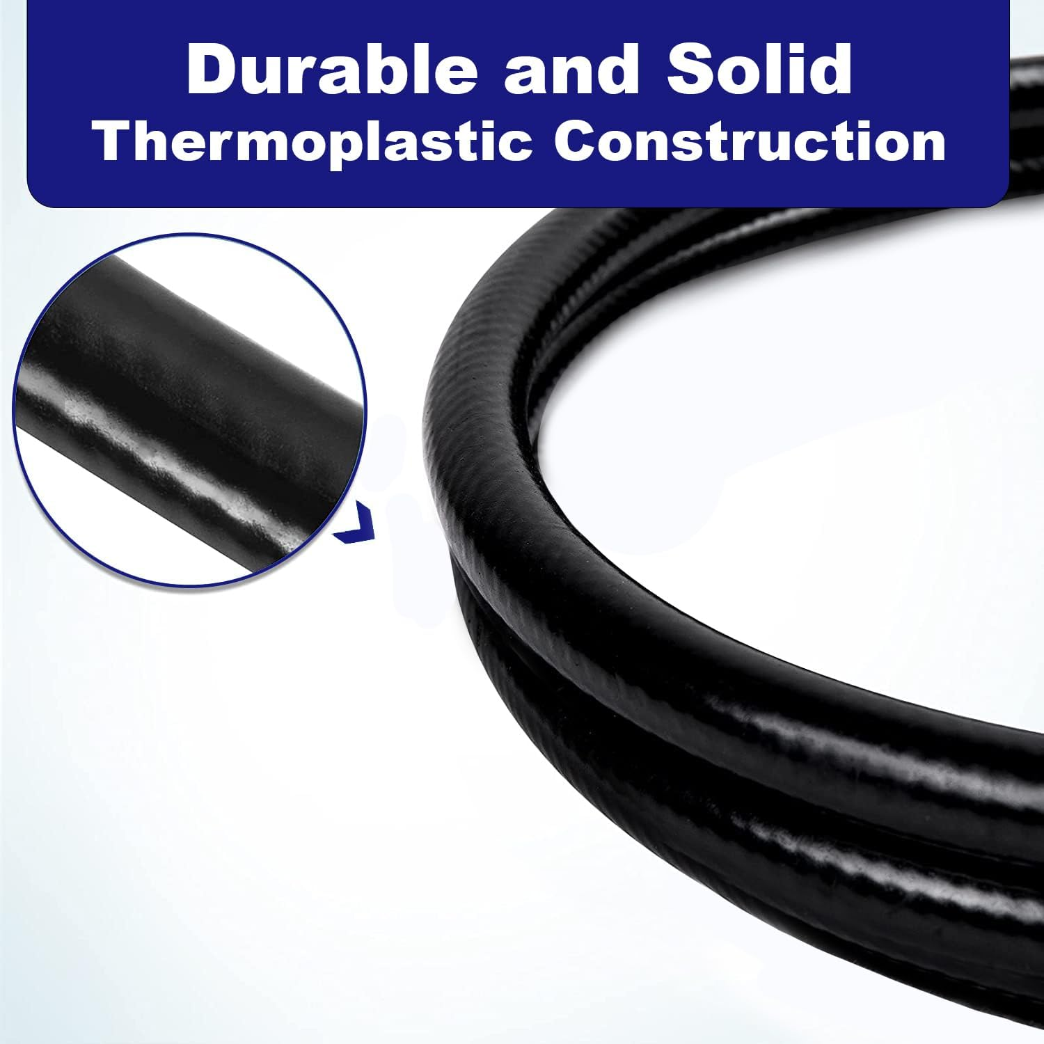 Flame King RV, Van, Trailer, Dual Quick Connect Hose, LP Gas Only, 72 Inch, 1/4 Inch ID - 100395-72 image number 6