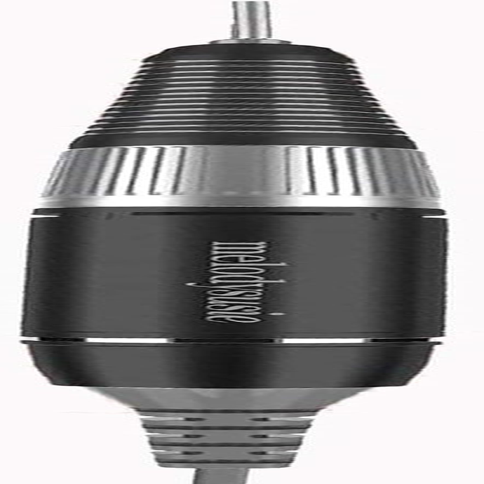 Melodysusie 2-Prong Plugs Handpiece for Scamander Professional Rechargeable 30000 Rpm Nail Drill, Portable E-File, Electric Grinder Tool for Acrylic Nail Natural Extension Poly Nail Gel, Black