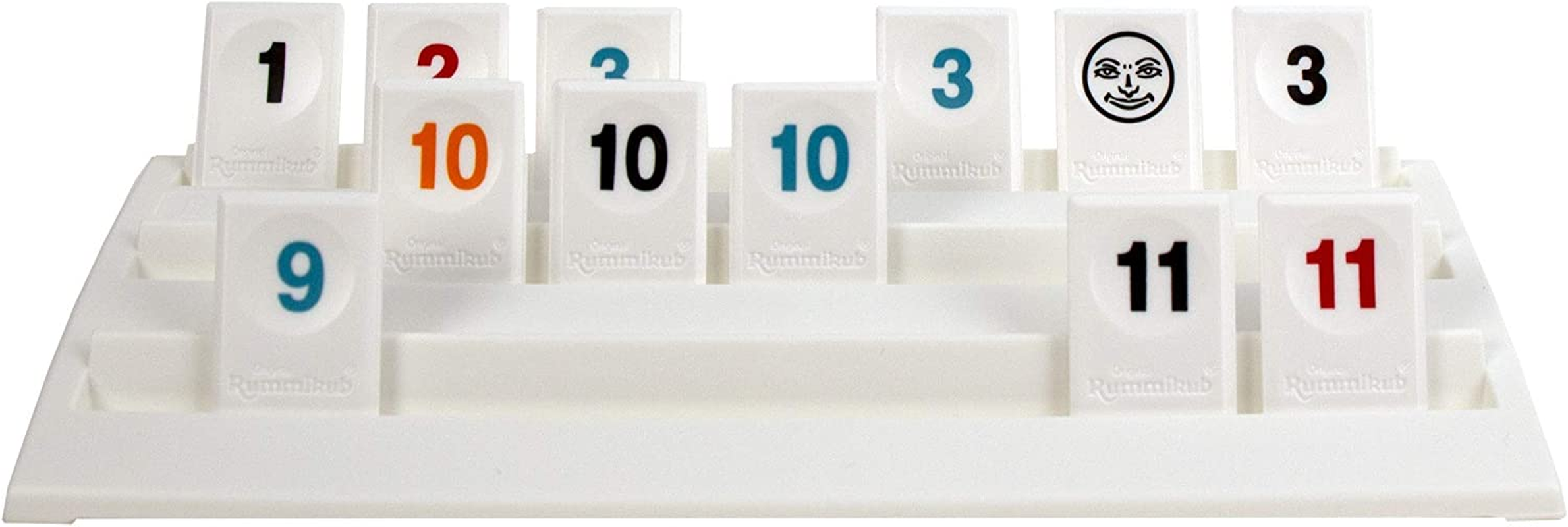 Pressman Amazon Exclusive Rummikub - the Complete Original Game with Full-Size Racks and Tiles in a Durable Canvas Storage Travel Case By image number 1