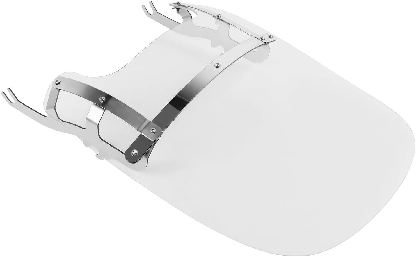 19" Motorcycle Windscreen Windshield Compatible with Harley Fat Boy FLFB FLFBS 2018-2023 PC Windscreen Double Bubble (Chrome, 19 Inch) image number 3