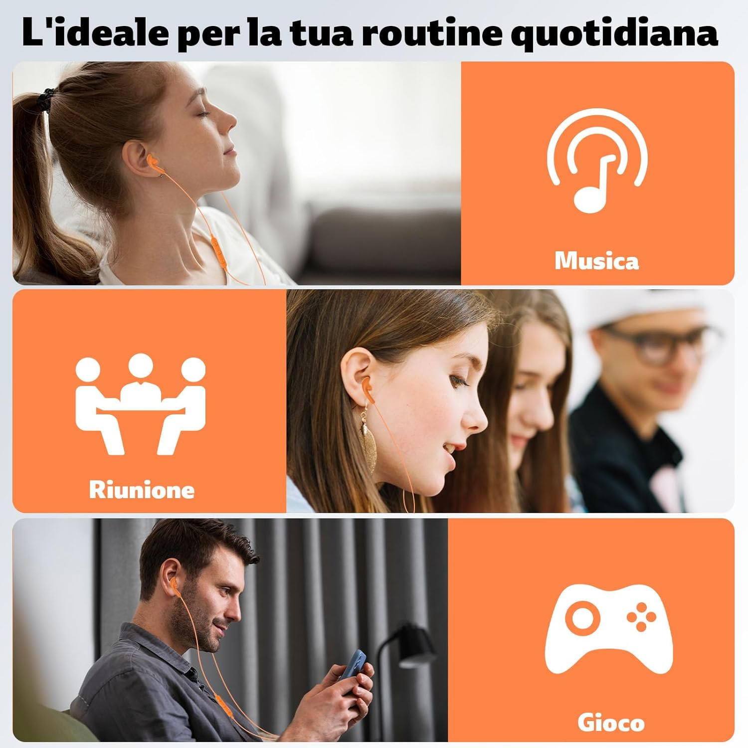 USB C Headphones for Samsung S25 Ultra S24 S23 S22 A56 Type C In-Ear Headphones with Cable Hifi Stereo Earphones with Microphone and Volume Control for Iphone 17 Pro Max 16 15 plus Ipad for Google image number 4