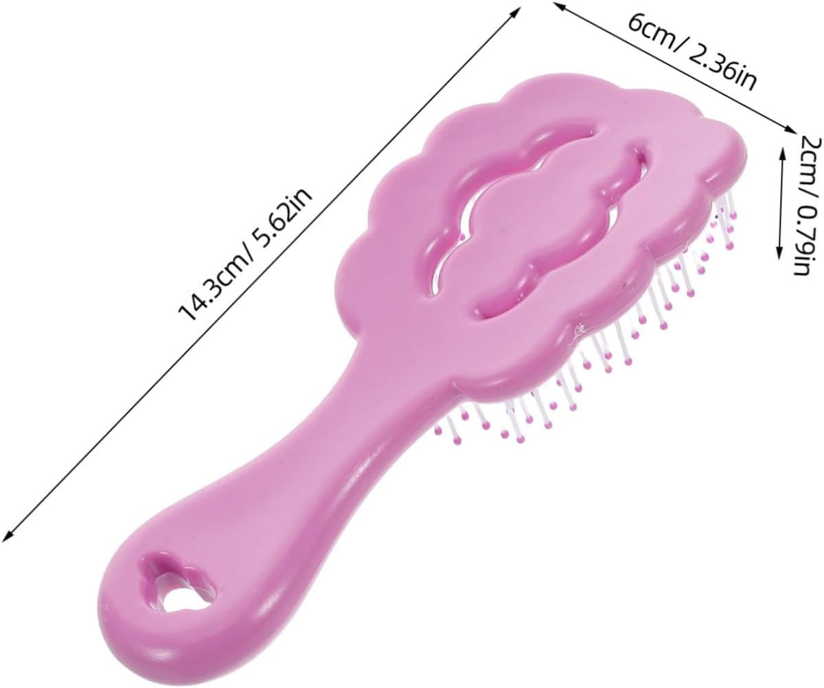 Beatifufu Massage Detangling Comb for Boy Girl Painless Hair Brush Cartoon Scalp Massager for Thick Curly Hair image number 6