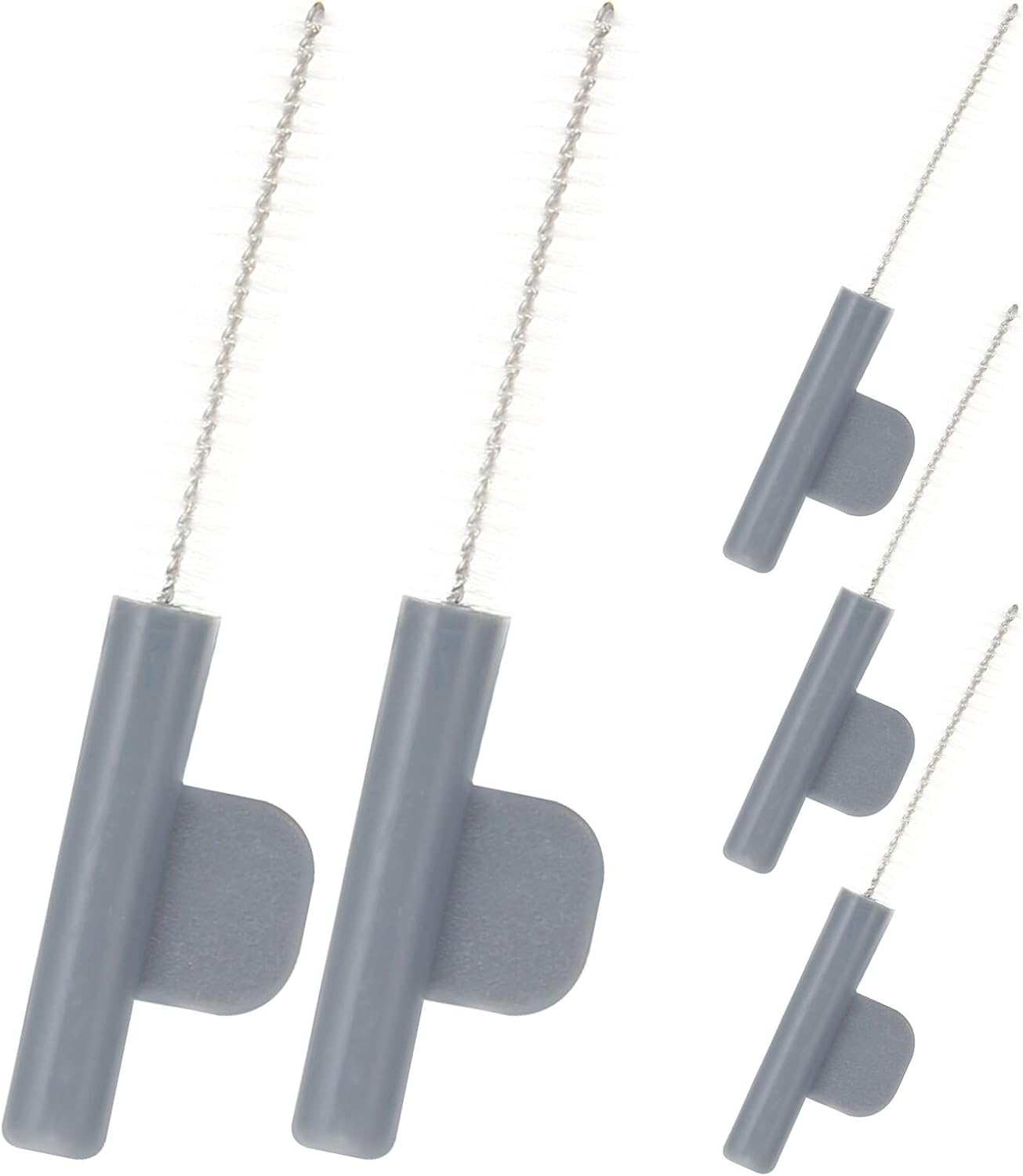 SAFIGLE Hearing-Aid Cleaner Brush Set 5Pcs with Handle Portable Maintenance Tube Cleaning Household Hearing Aid Accessories for Sound Tube Care image number 4