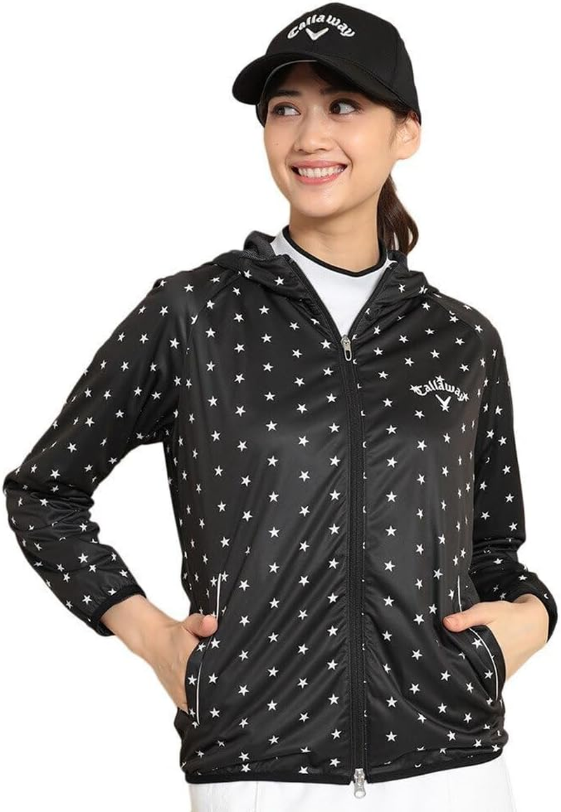 [キャロウェイ] レディース フルジップブルゾン (スターストレッチ:高ストレッチ・撥水性・防風性・透湿性) / アウター ゴルフ / C22215200