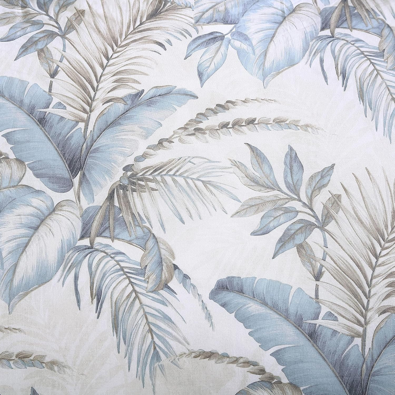 Tommy Bahama - Queen Duvet Cover Set, Cotton Bedding with Matching Shams & Button Closure, All Season Home Decor (Bakers Bluff Blue, Queen) image number 6