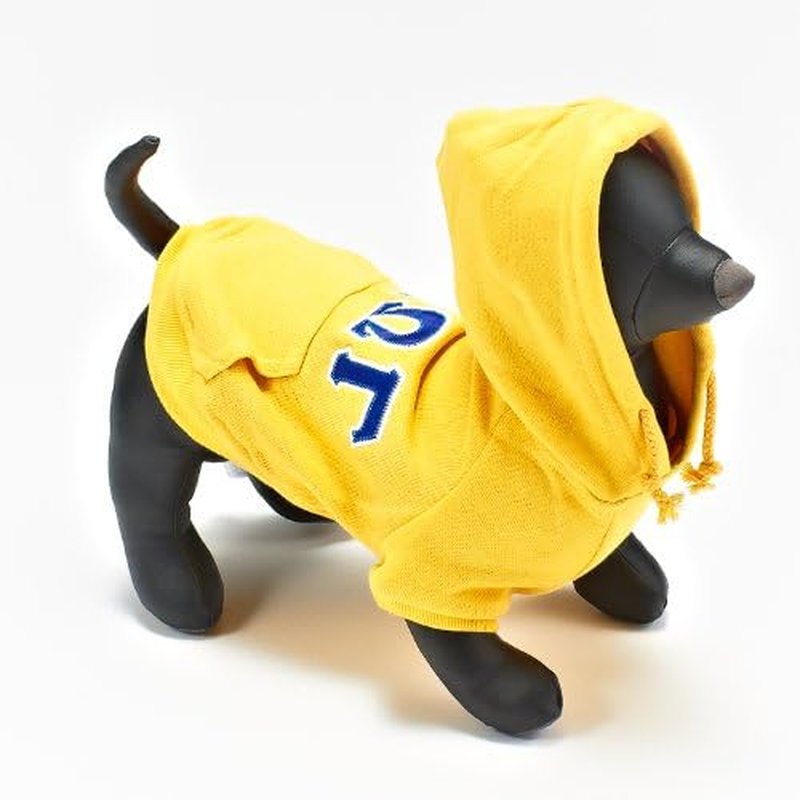 Fab Dog Hoodie (Parker) DOG Hoodie in Yellow XXS (8Inc) Size (Japan Import) image number 2