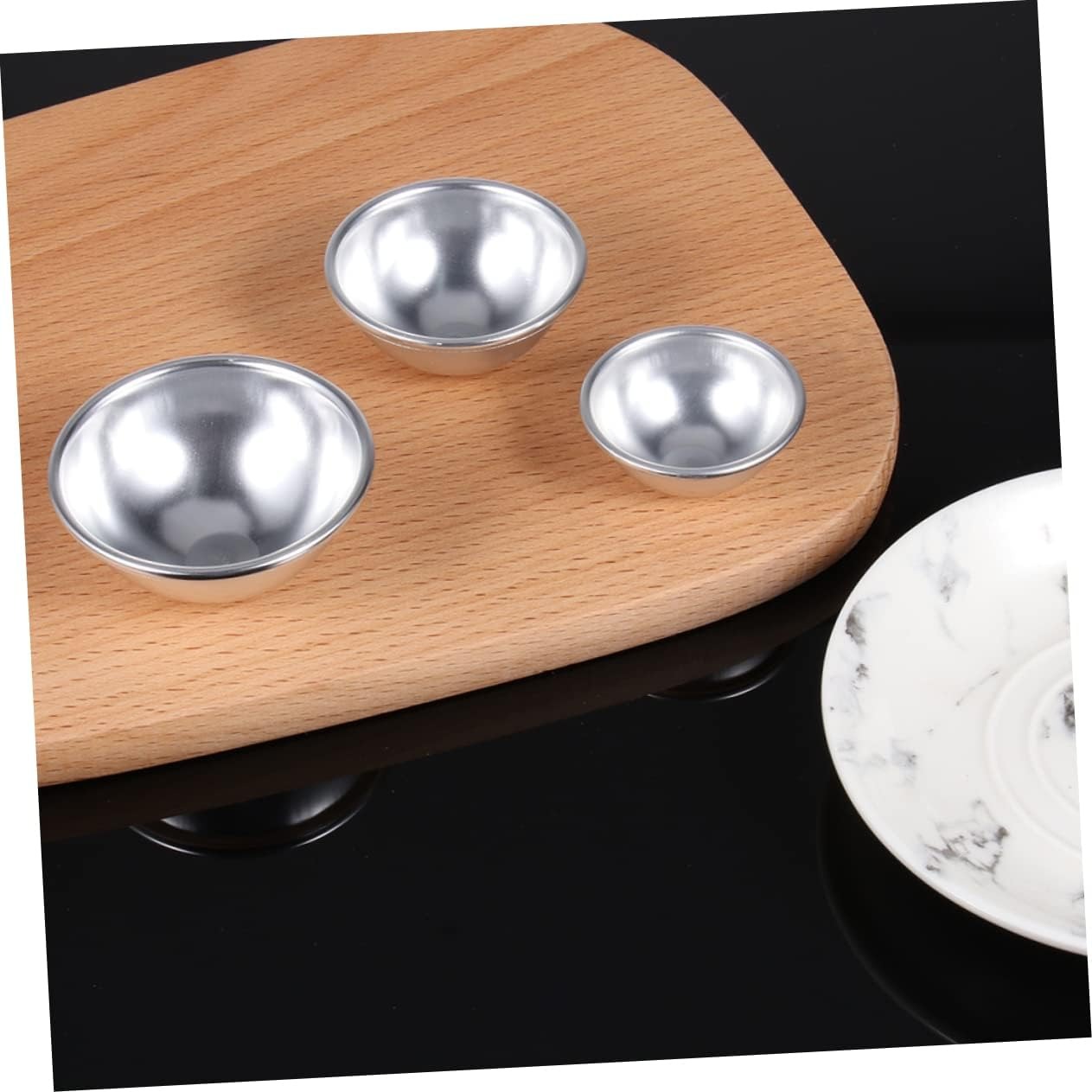 24Pcs Bath Bomb Mold Bath Salt Mold 3D Hemispherical Semicircular Cake Mould Diy Crafting Kit Soap Making in Australia image number 3