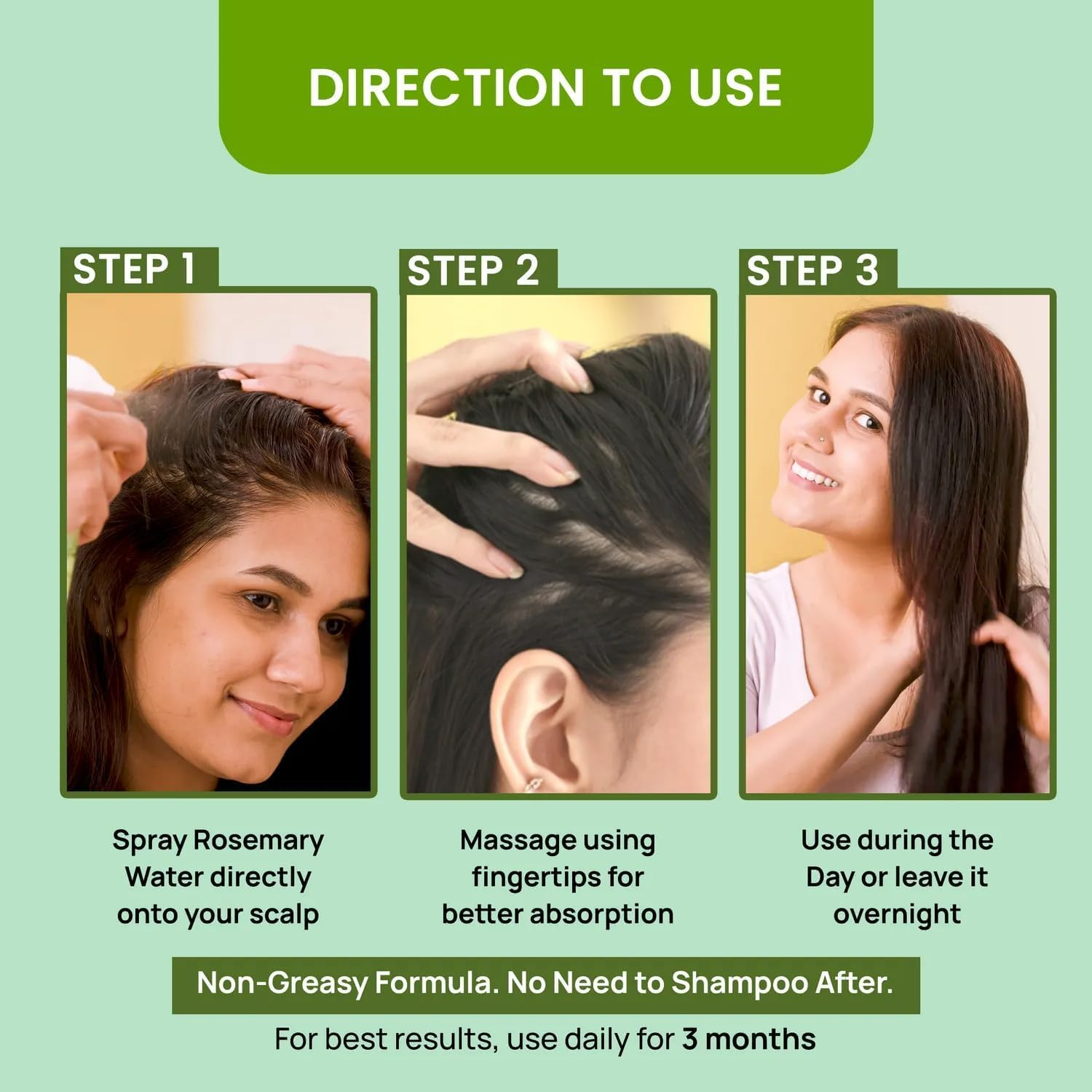 Alps Goodness Rosemary Water Spray for Hair Growth (100 Ml) | Hair Spray for Regrowth | Rosemary Mist | Adds Shine | Helps Reduce Hairfall | Strengthens Hair | Suitable for All Hair Types | image number 5