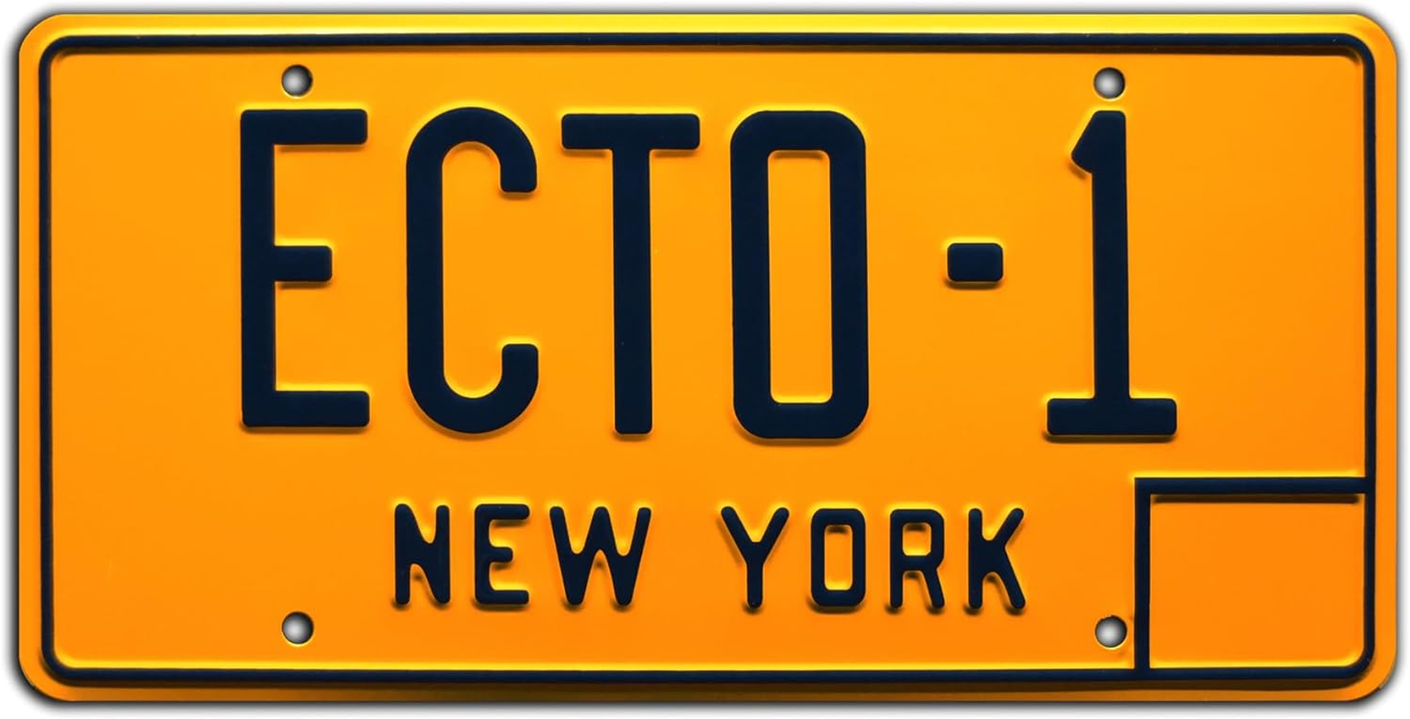 Ghostbusters | ECTO-1 | Metal Stamped License Plate image number 5