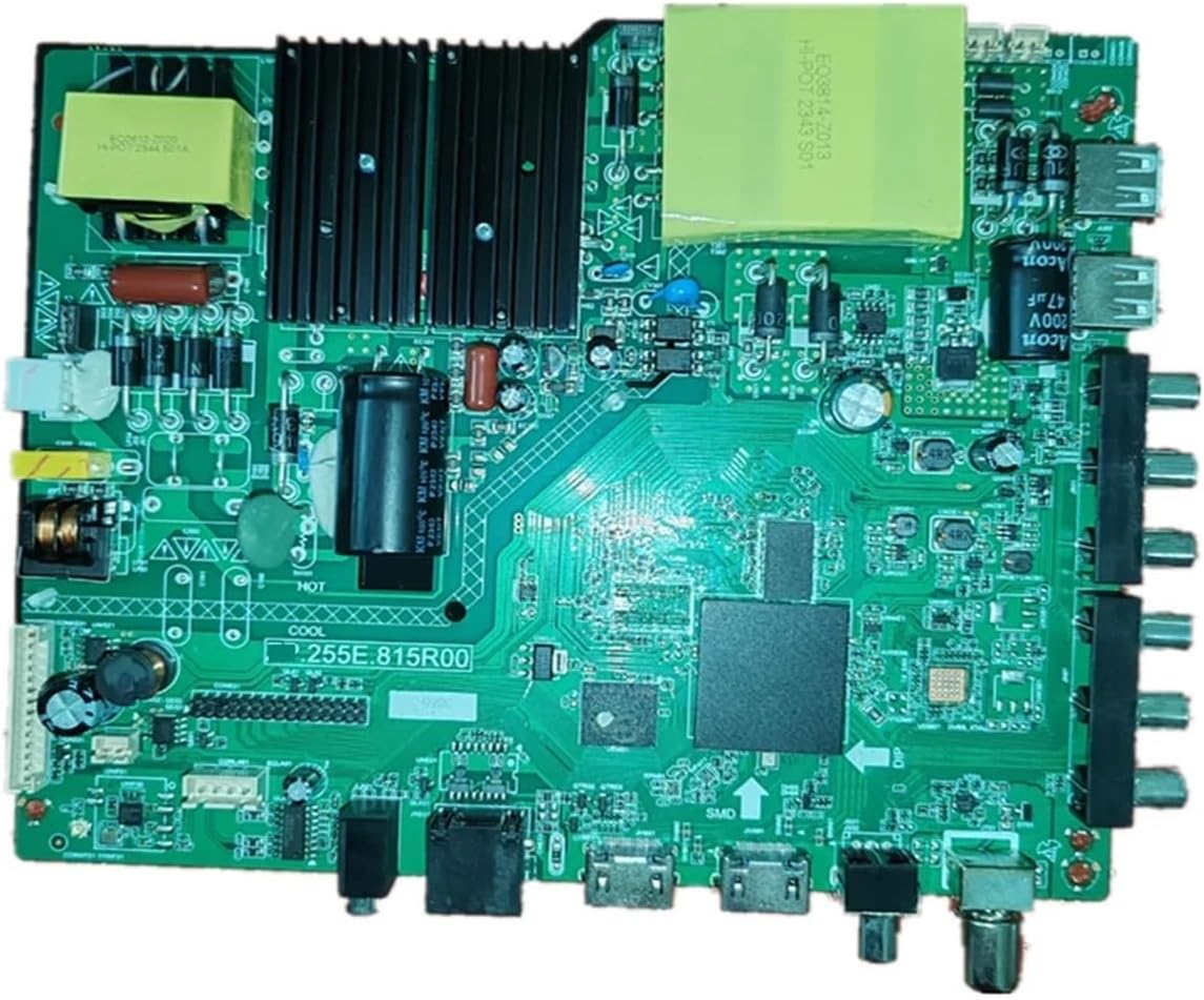 TV Motherboard Replacement Spare Parts, Compatible for ZP.255E.815R00, 3-In-1 TV Motherboard TV Accessories