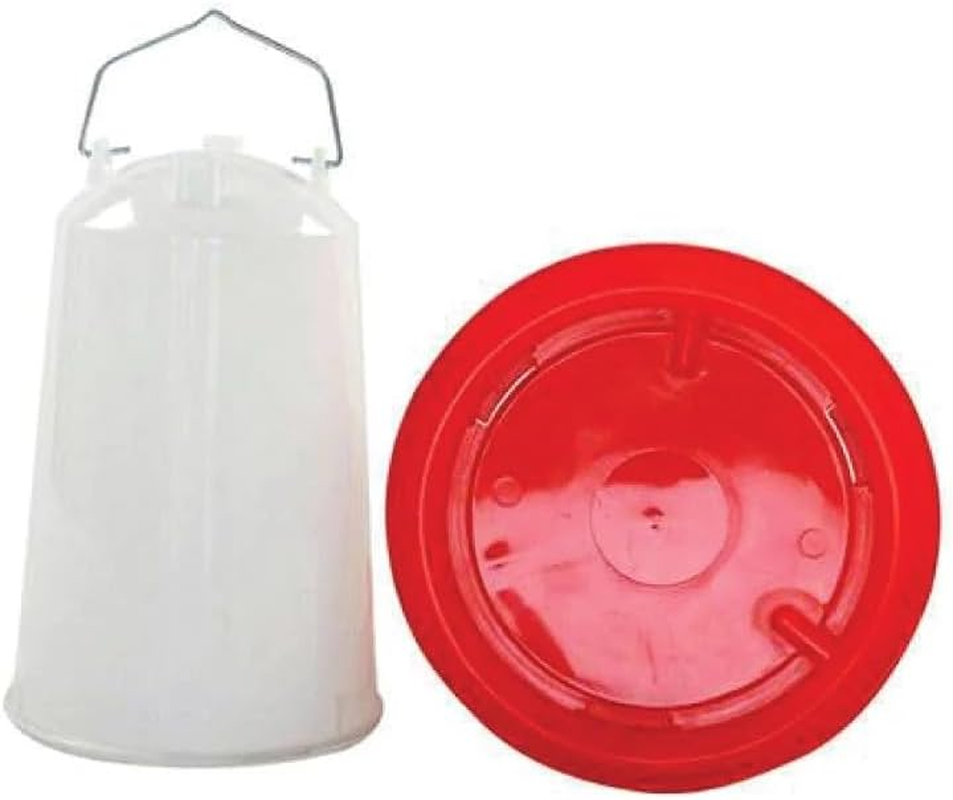 2L Automatic Chicken Drinker - Poultry Chook Hen Waterer Water Dispenser Bucket image number 2