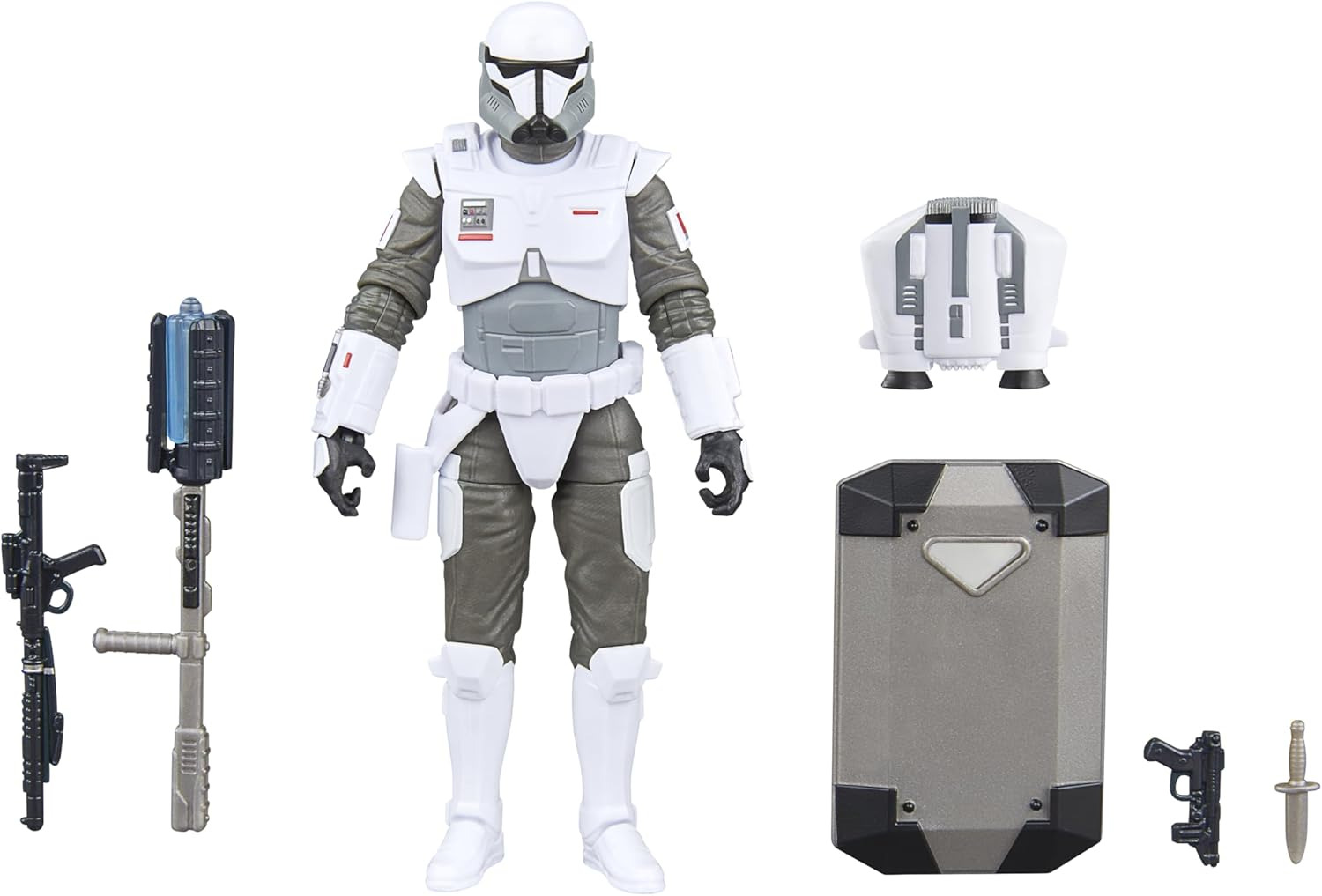 Star Wars the Vintage Collection Imperial Armored Commando, Deluxe Star Wars: the Mandalorian 3.75 Inch Collectible Action Figure image number 6