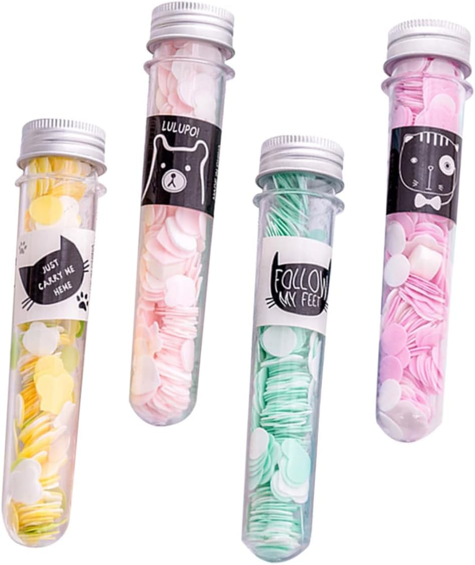 BRIGHTFUFU 4Pcs Disposable Soap Body Bath Soap Strips Travel Wash Paper Flakes Portable Hand Washing Plant Extract Foil Packaging image number 5