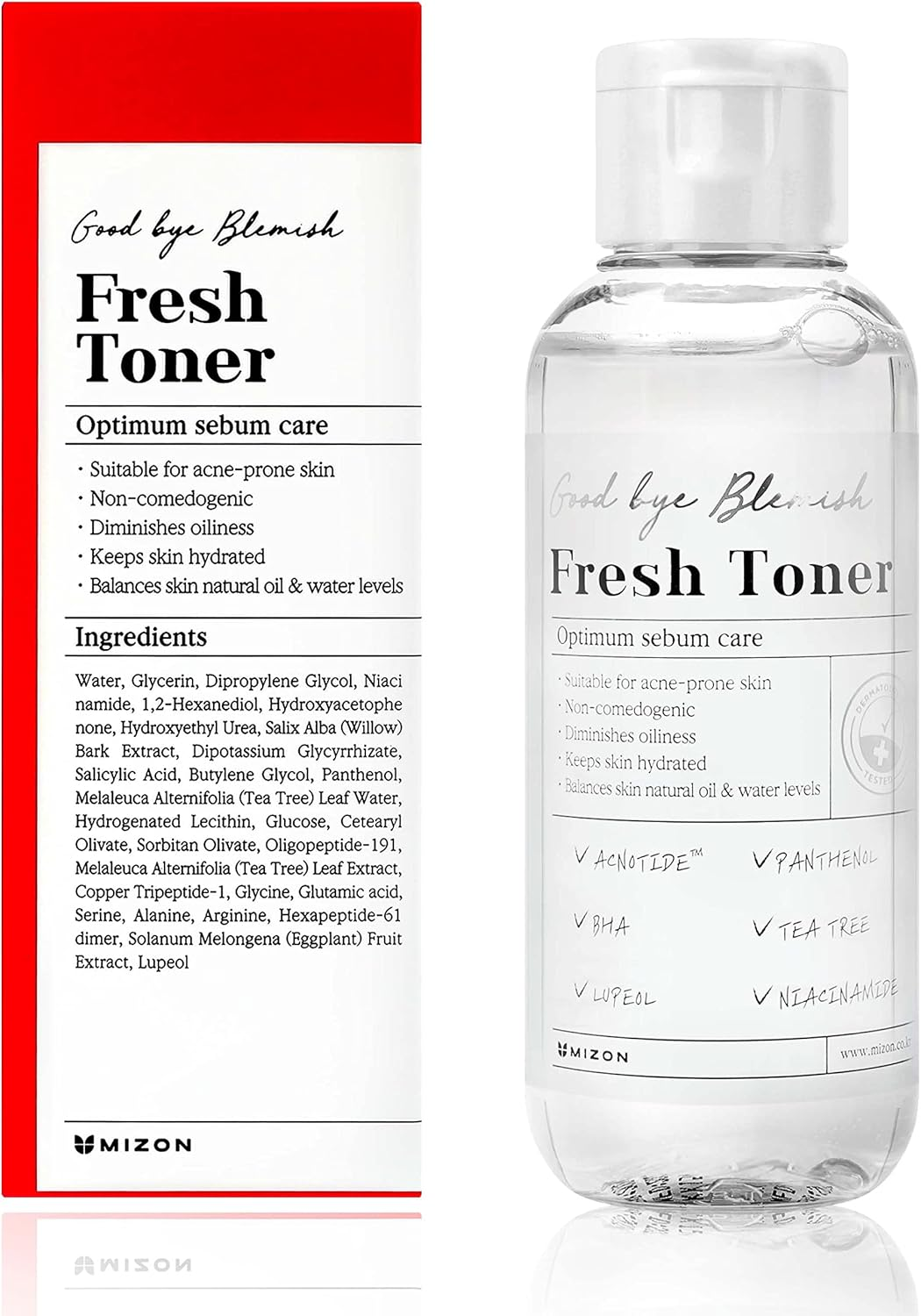 Mizon Good Bye Blemish Fresh Toner 120 Ml
