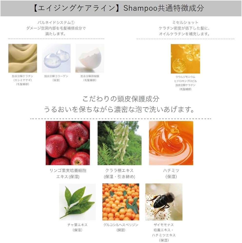 Demi Flowdia Shampoo, Grand Stretch, 1.7 Fl Oz (50 Ml)