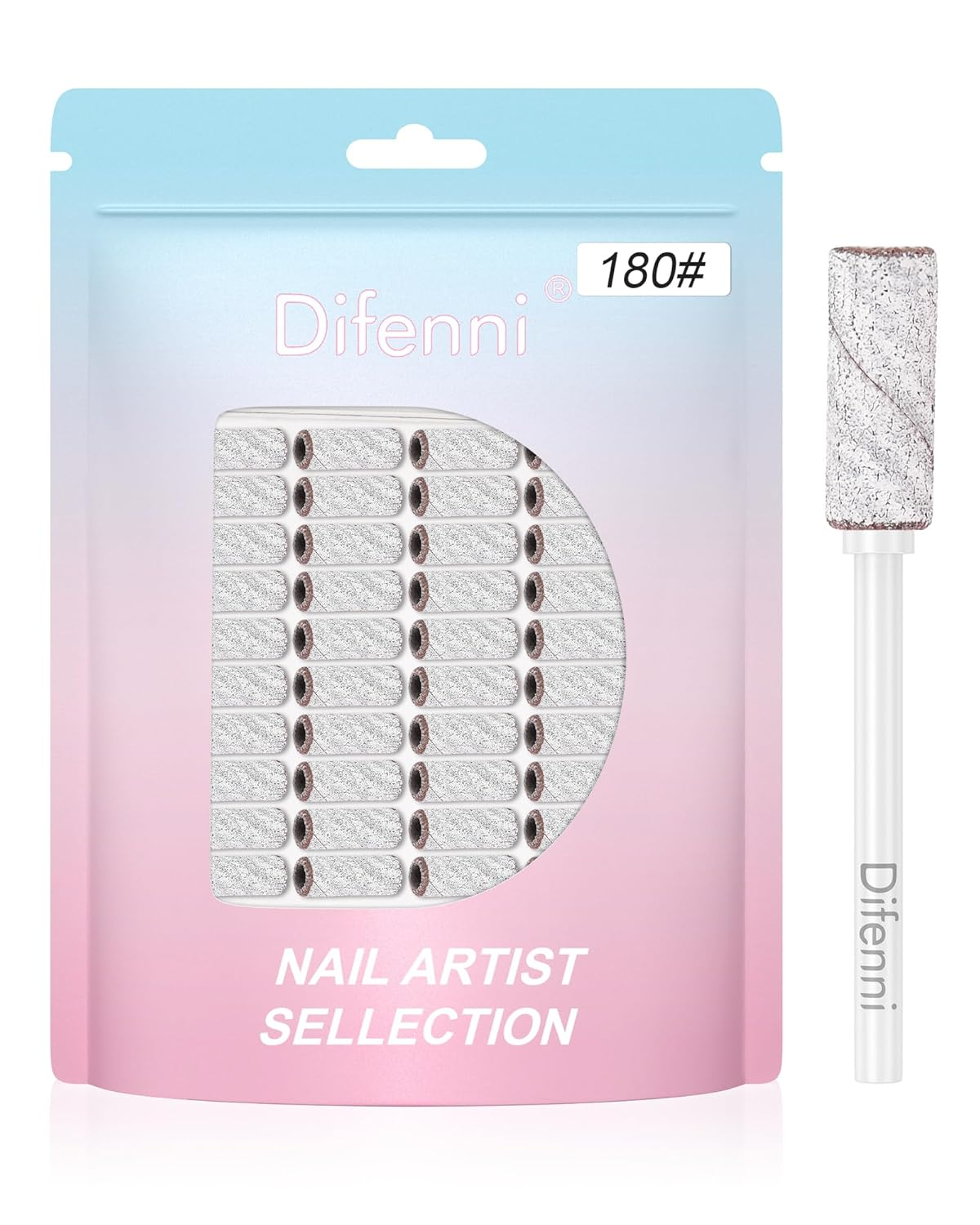 100 Pcs Mini Sanding Bands for Nail Drill,240 Grit Small Sanding Bands Nail Drill Bits with 3.1Mm Mandrel Bit for Acrylic Nails Natural Nails Gel Manicures and Pedicure,Rose Red